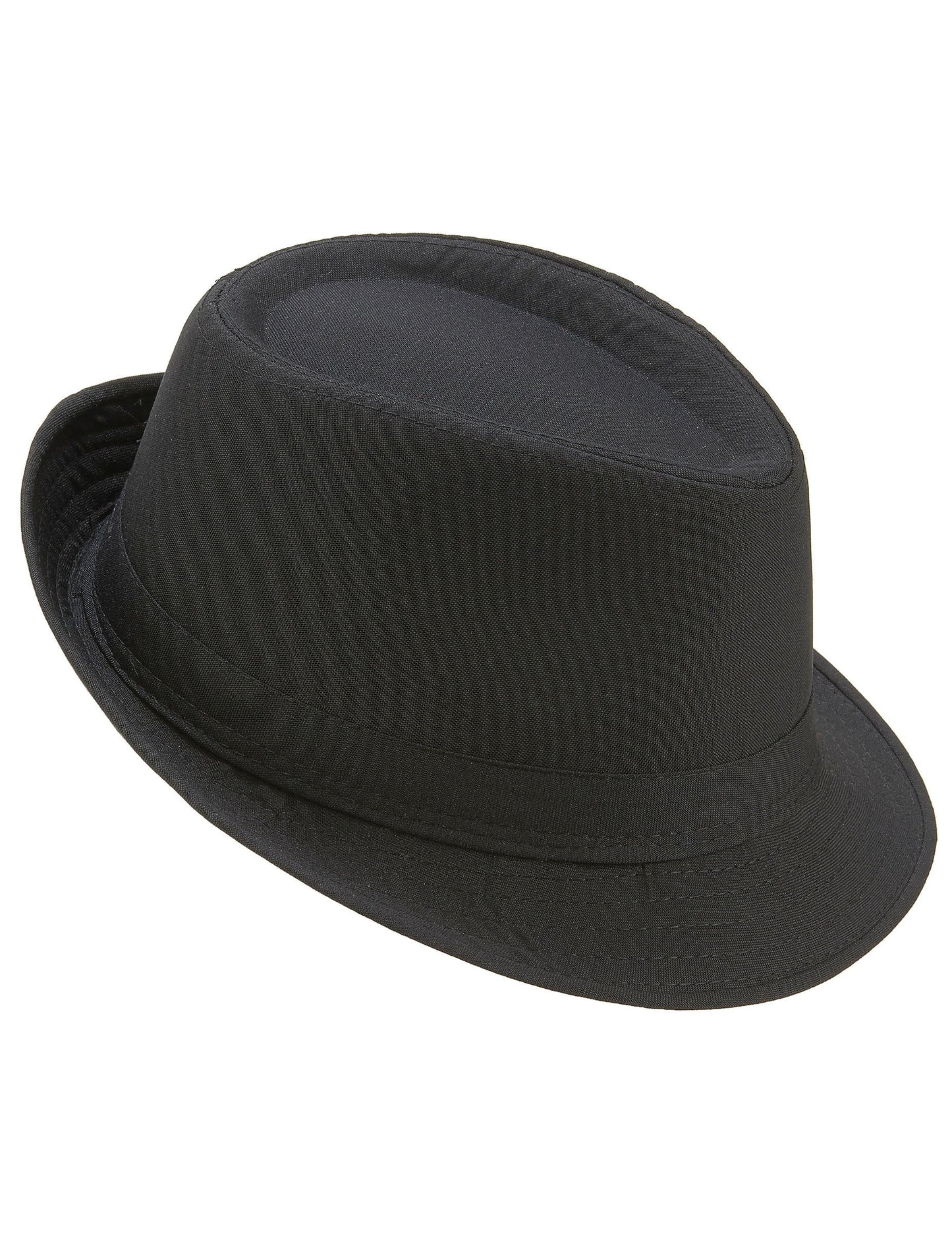 Vue de profil du chapeau borsalino luxe pour adulte