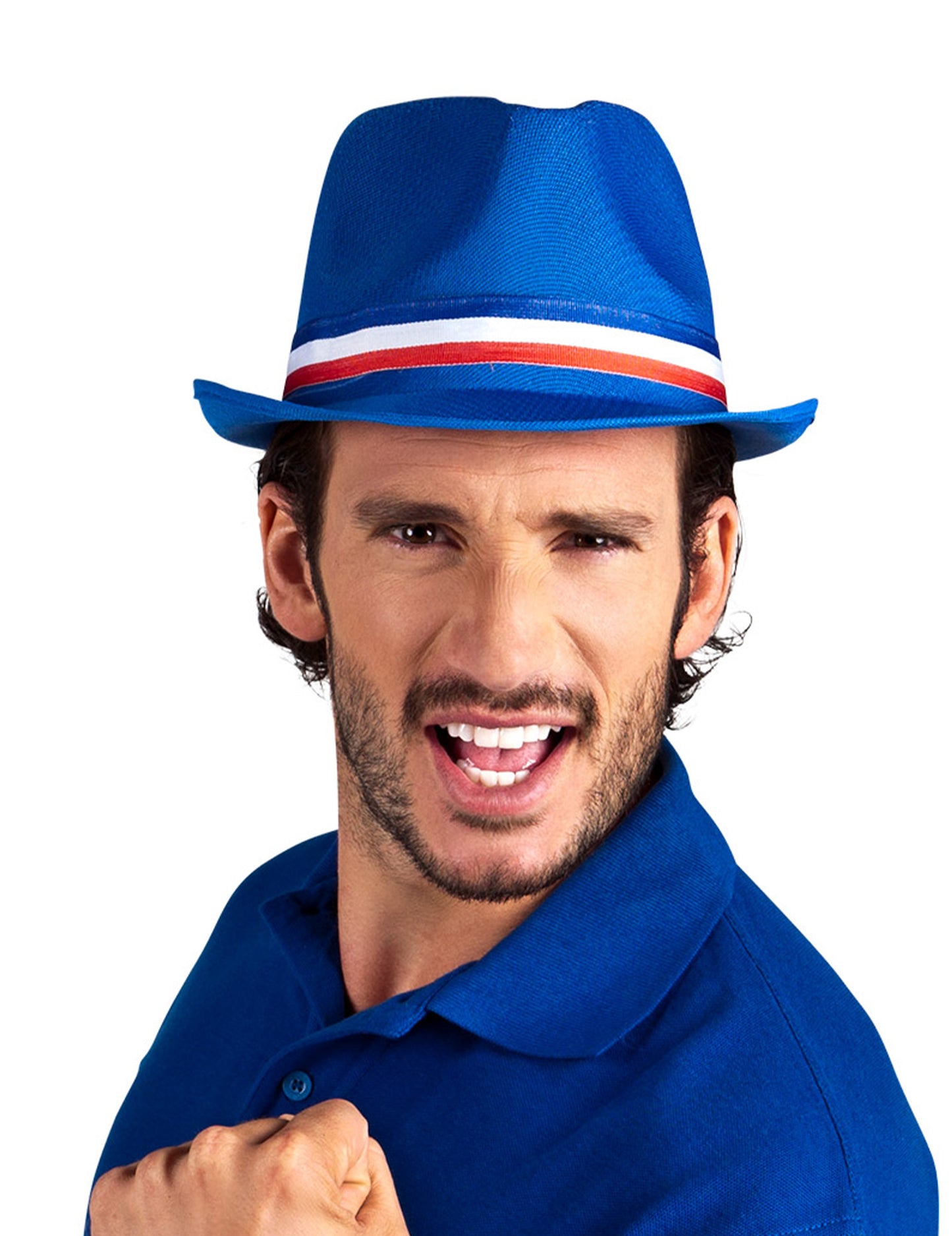Blue Gangster Hat podporuje Francúzsko dospelý