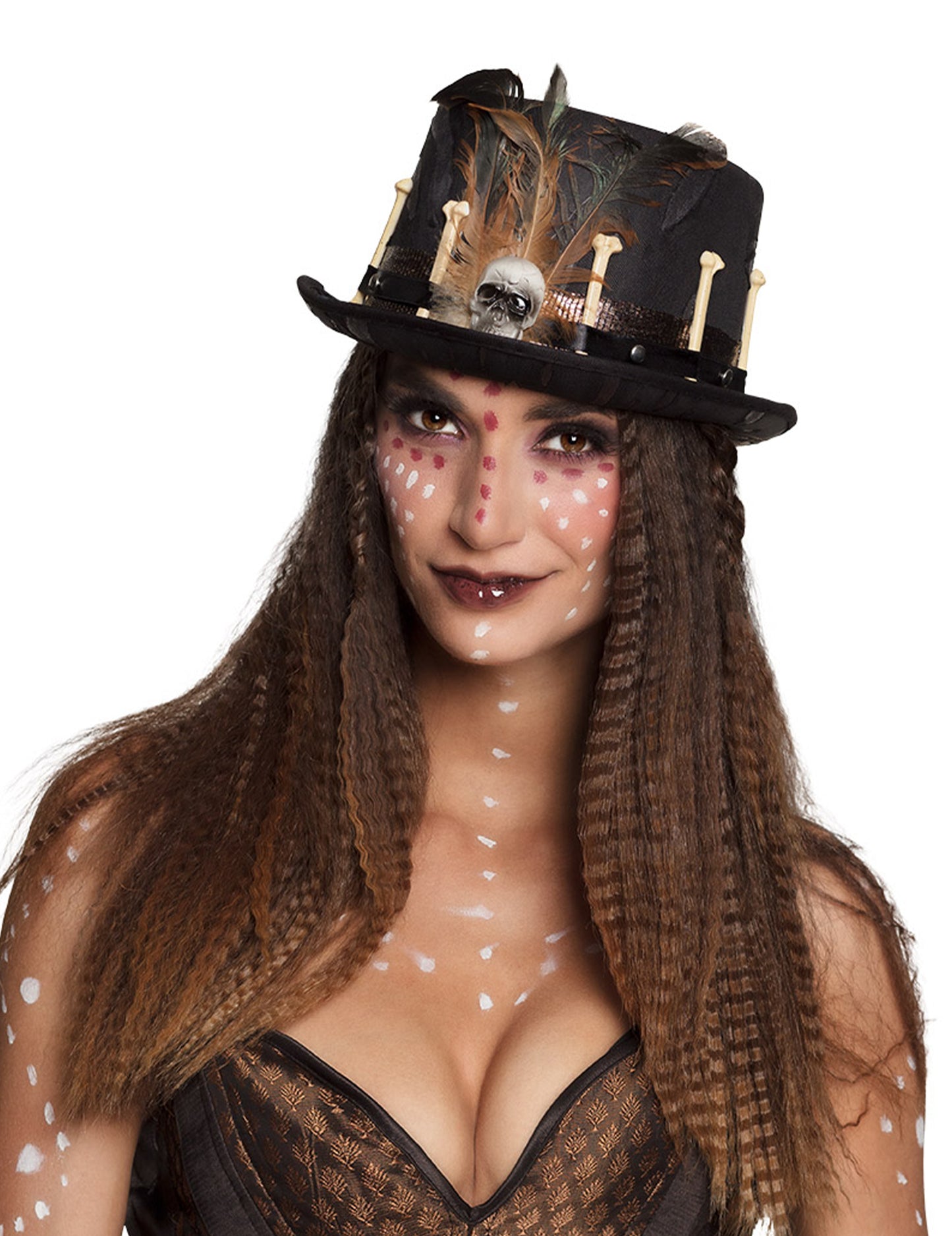 Klobúky pre dospelých čiernych voodoo