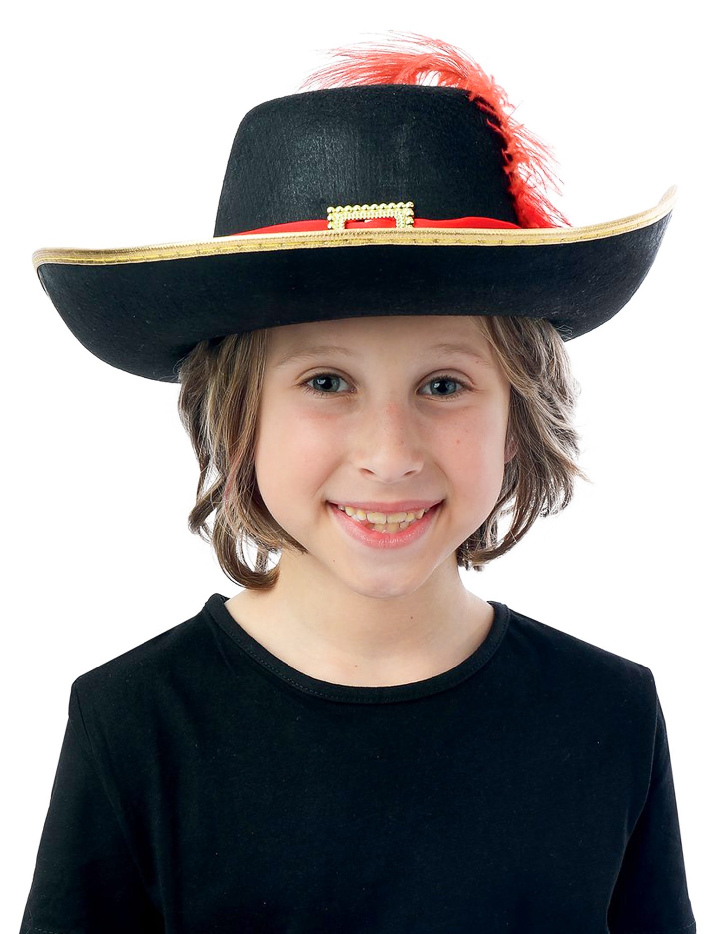 Detský mušketeerový klobúk