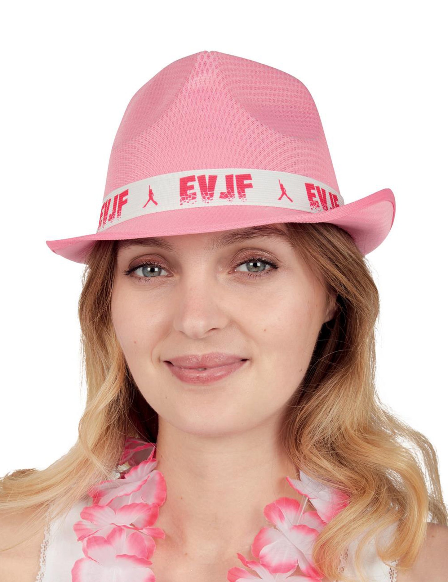 Dospelý ružový klobúk EVJF