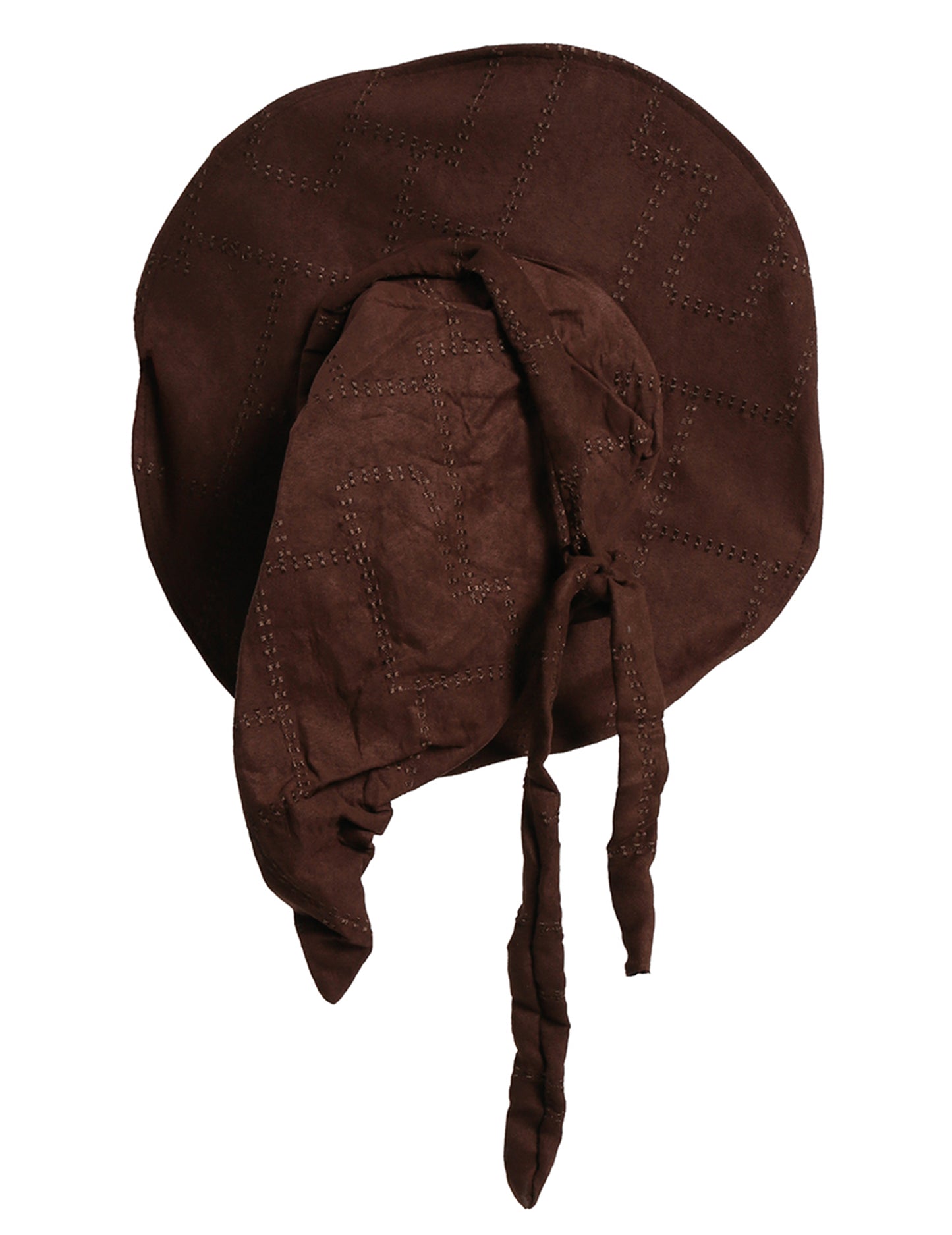 Dospelý hnedý čarodejnícky klobúk