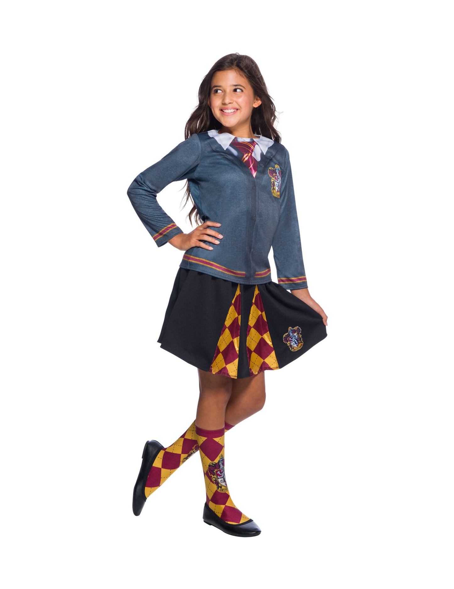 Vue d'ensemble des chaussettes Gryffondor Harry Potter™ pour adulte
