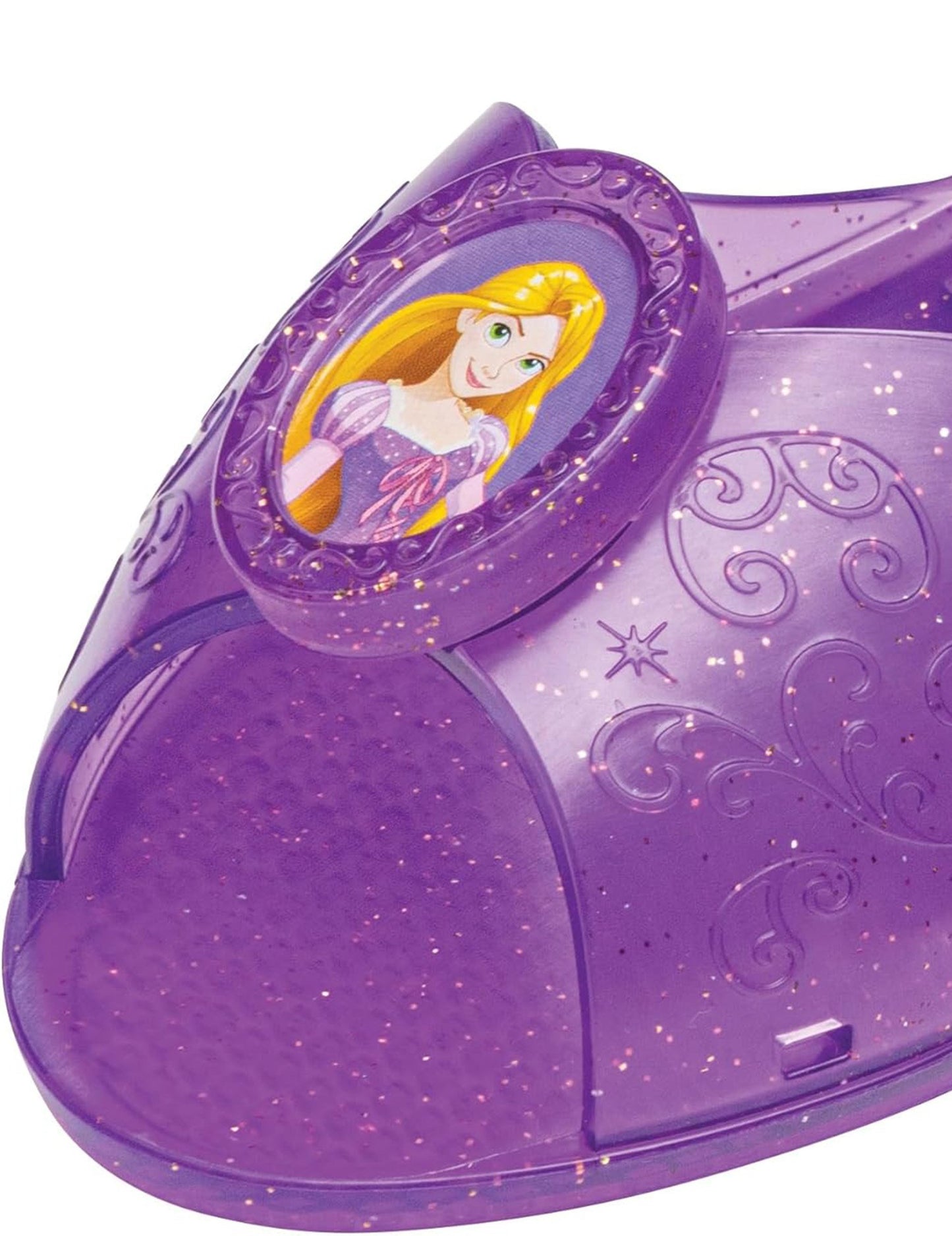 Detská fialová rapunzel princezná topánky