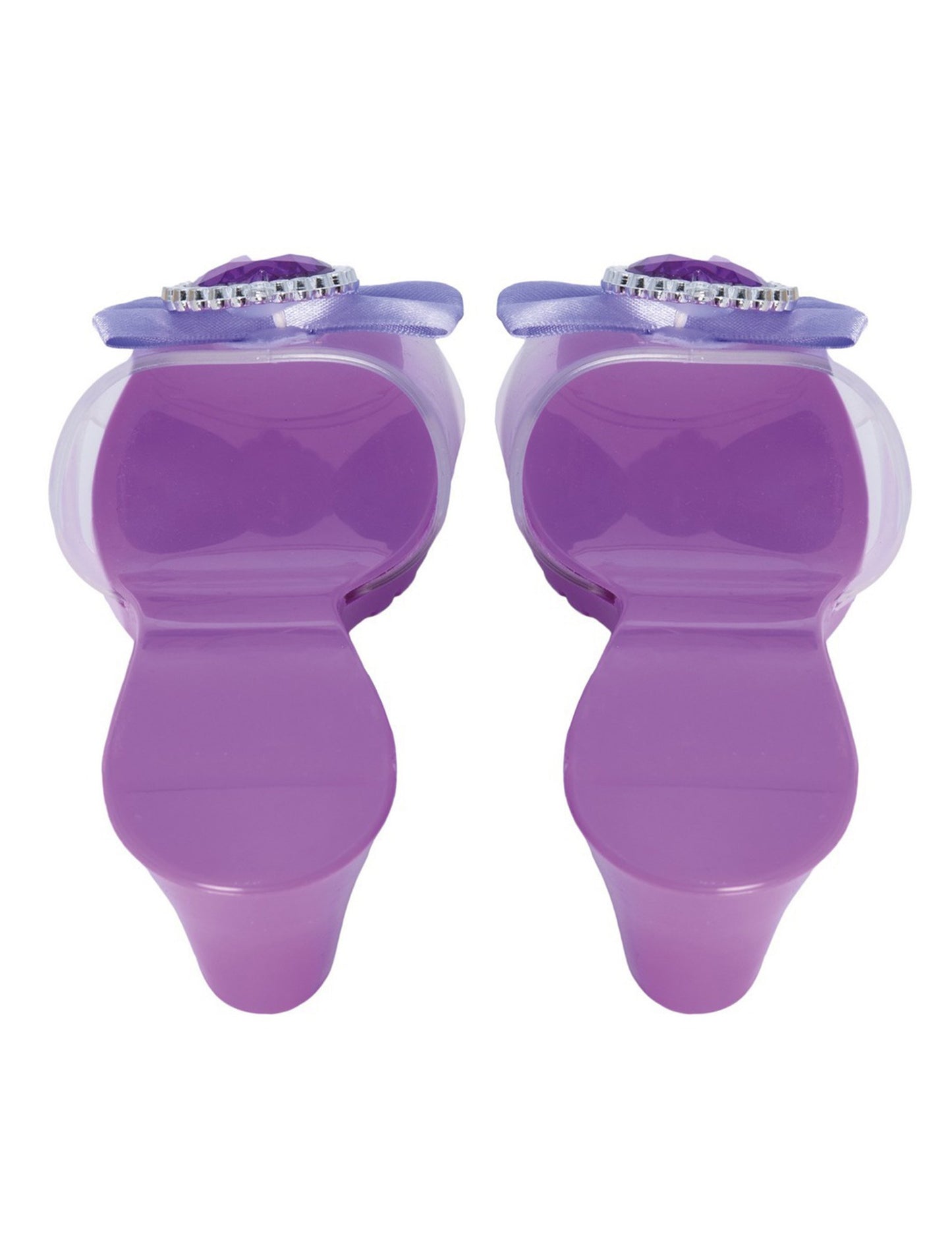 Fialové princeznovské topánky pre deti