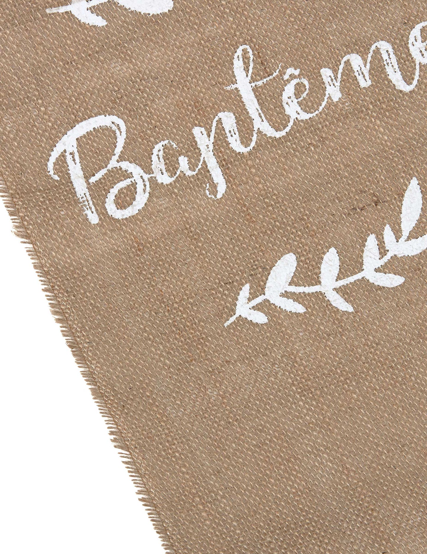 Tabuľka tabuľky juty Baptme 28 cm x 5 m