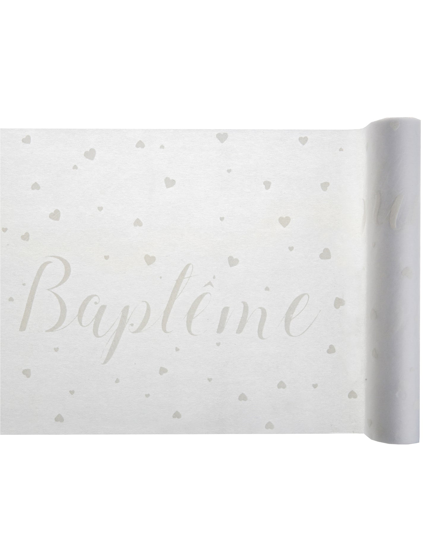 Ingissed Table Runner Biely krst 30 cm x 5 m