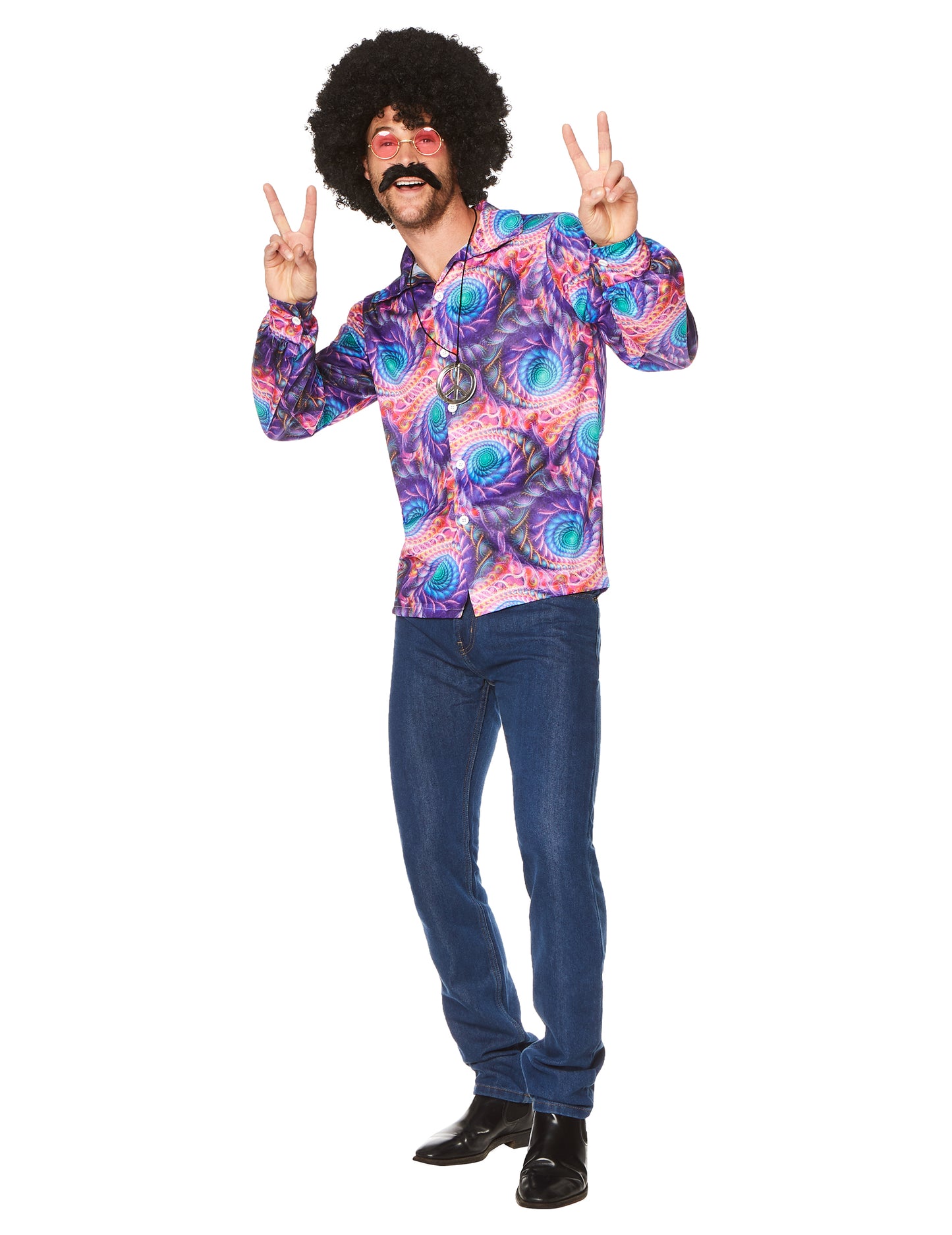 Men's Psychedelic Hippie tričko