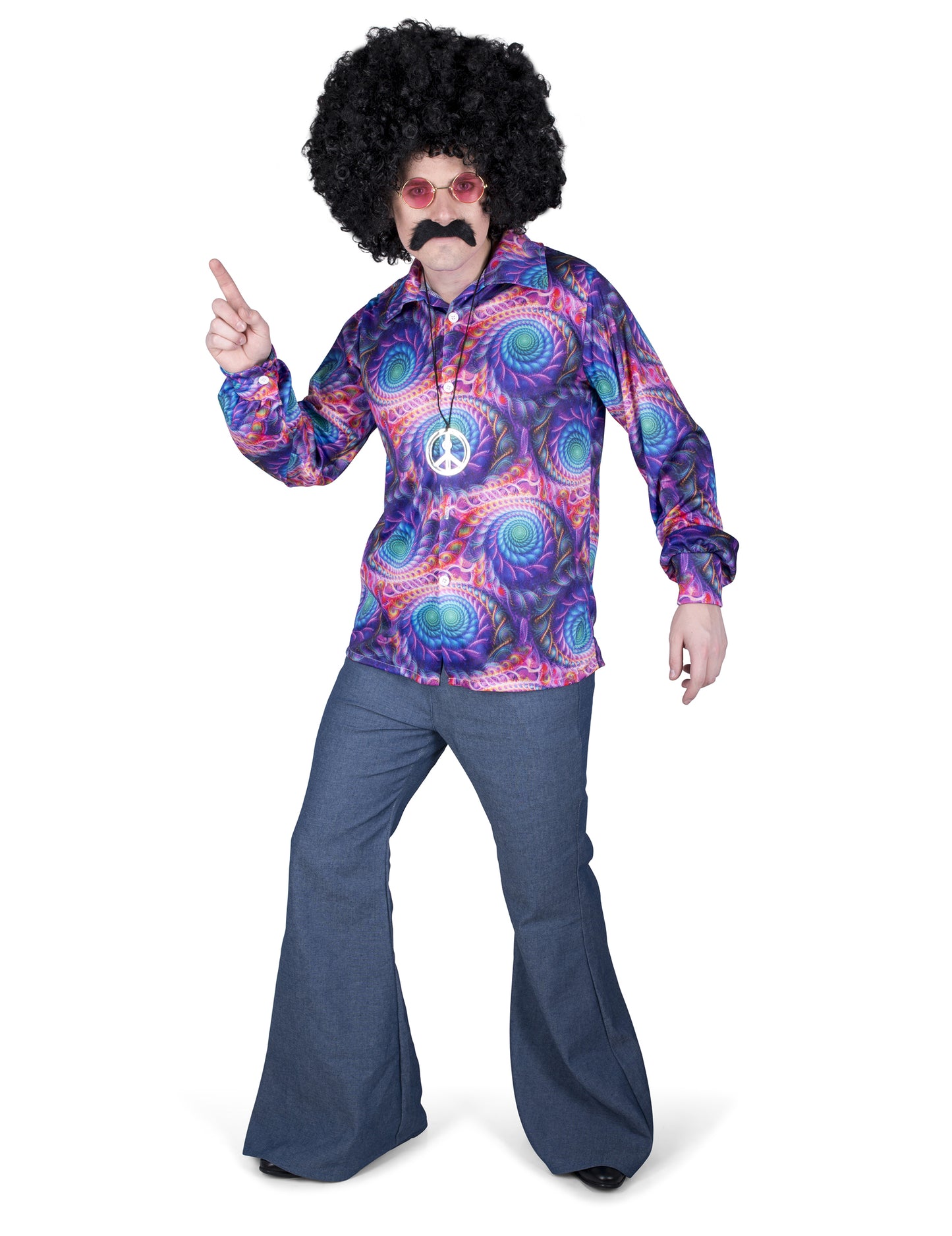 Men's Psychedelic Hippie tričko