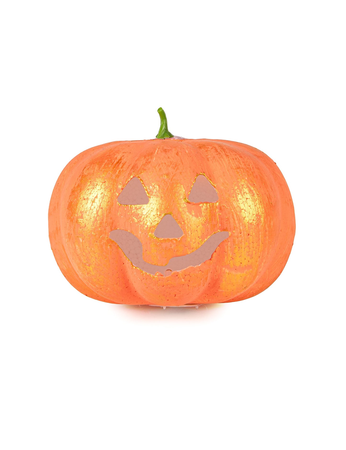 Svetlá Halloween tekvica 17 cm