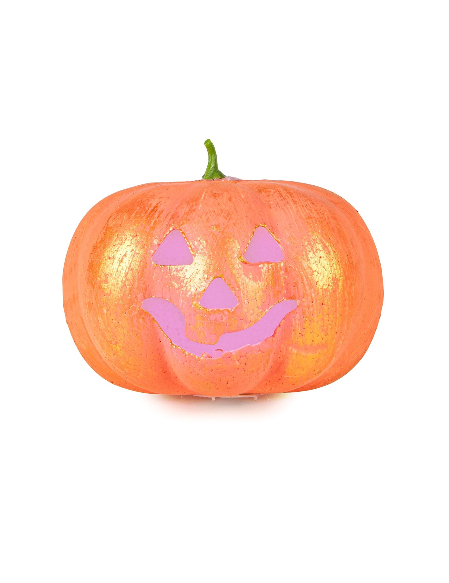 Svetlá Halloween tekvica 17 cm