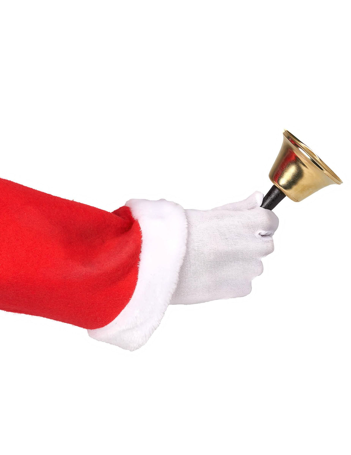 Detail úchopu zvončeka santa claus