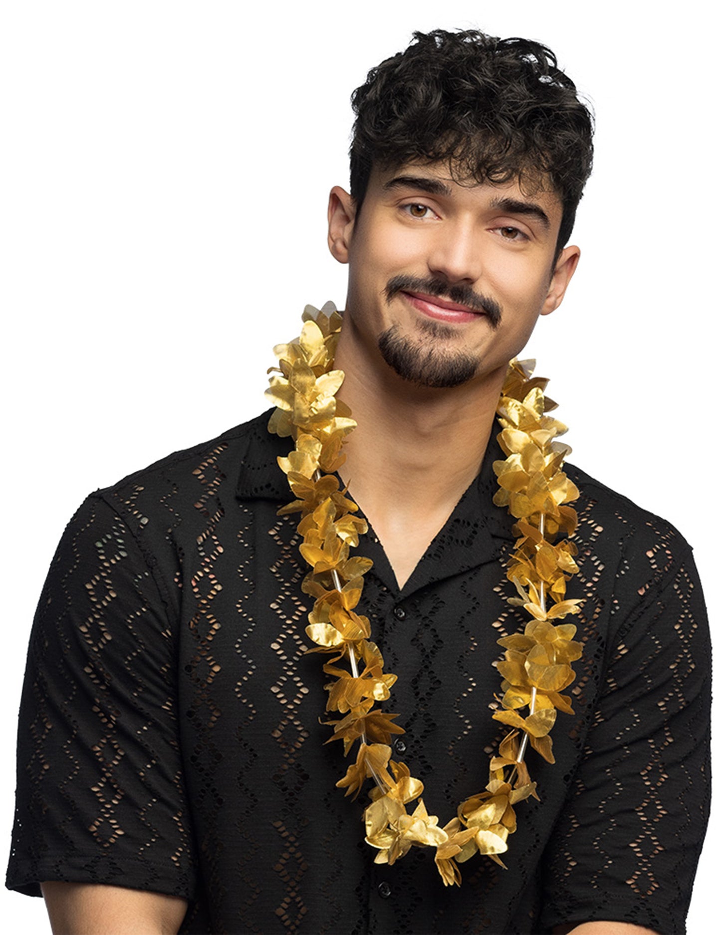 Náhrdelník so zlatými kvetmi