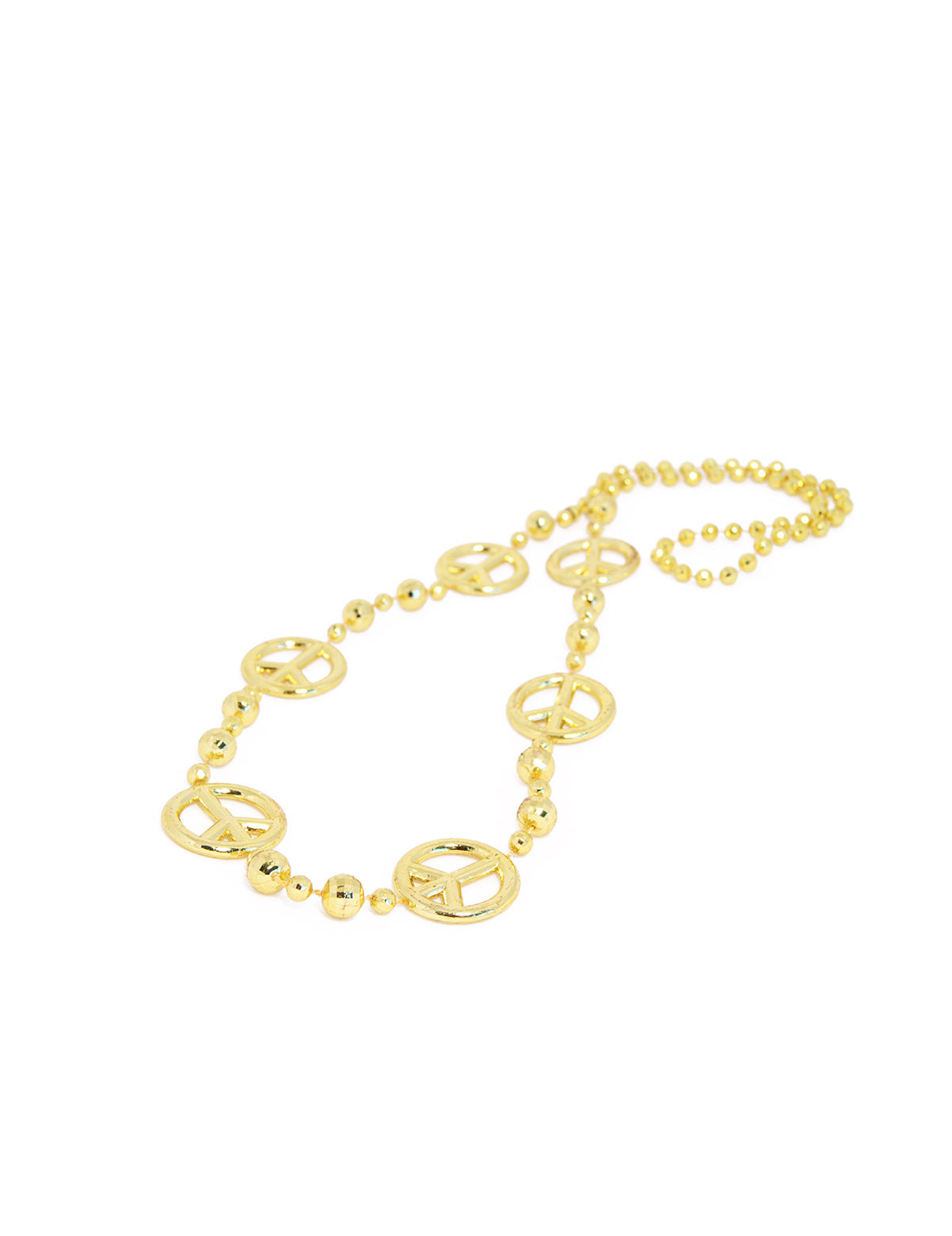 Náhrdelník z pozláteného hippie