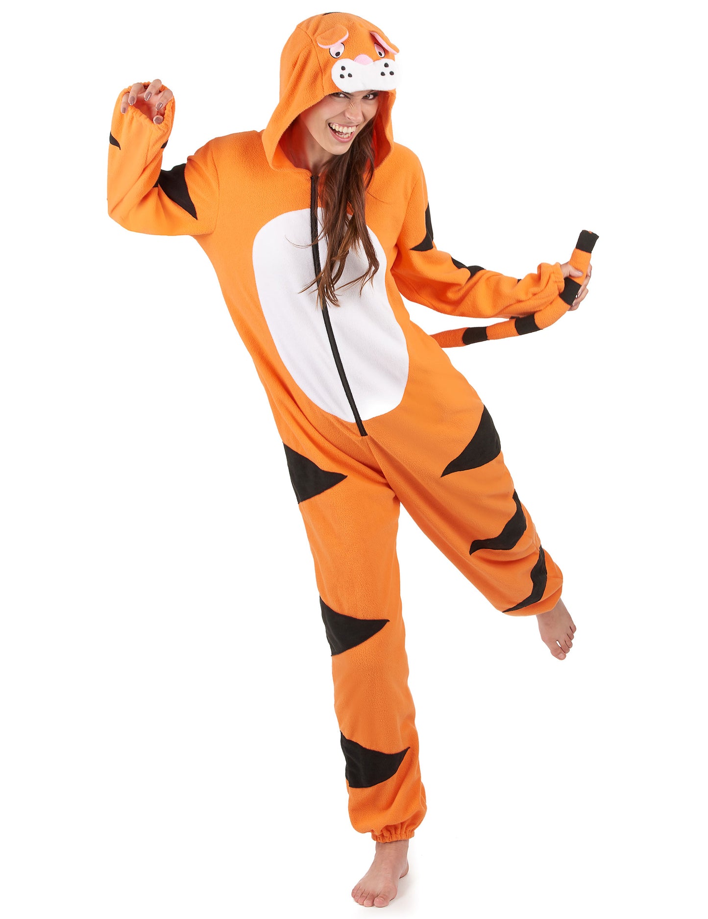 Ženská tigr kapucňa