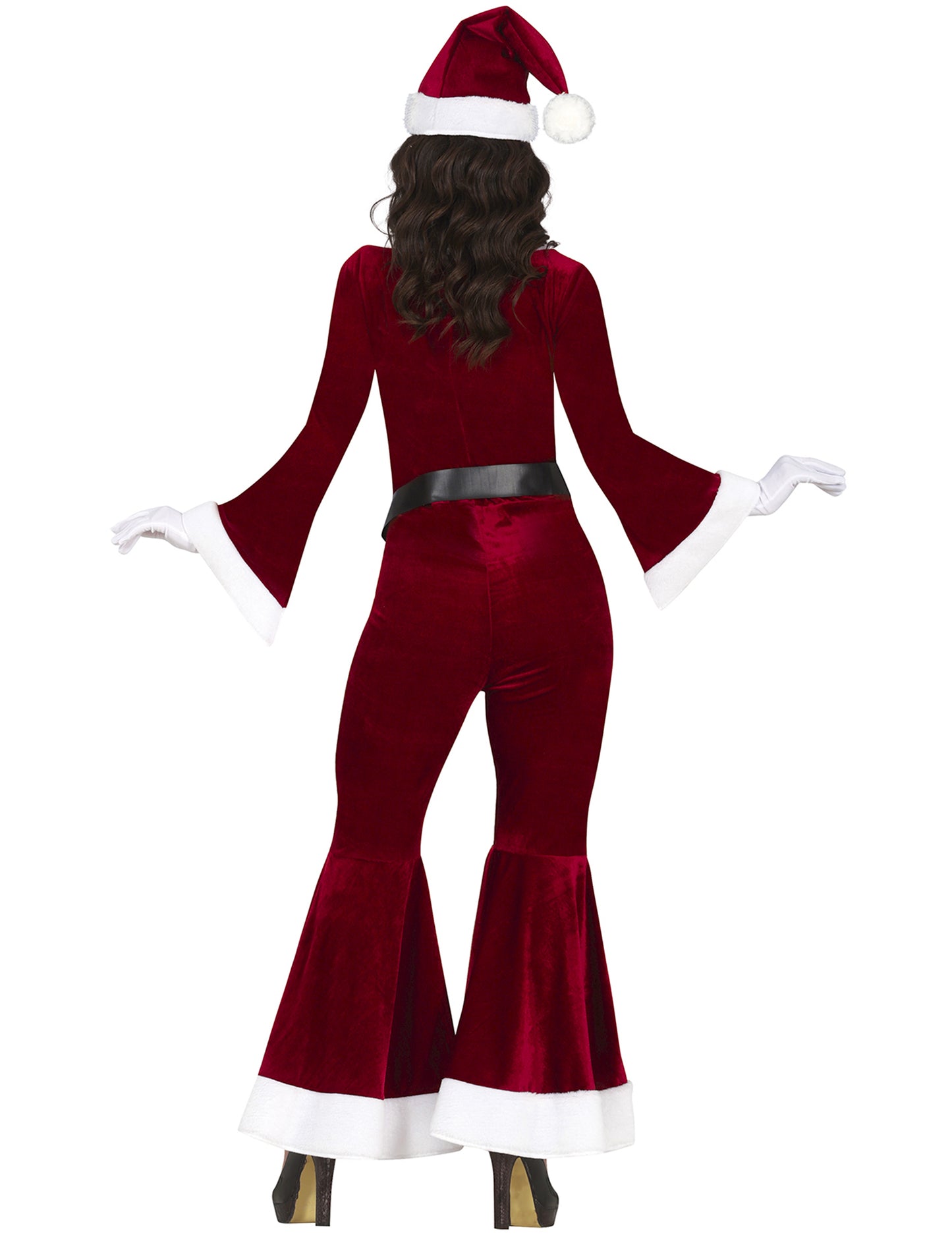 Dámsky zamatový overal Mother Christmas