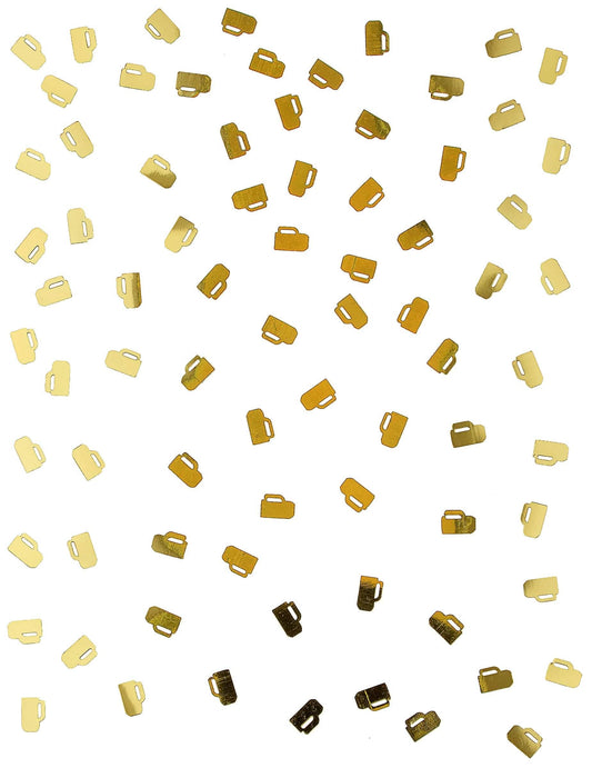 Détail des confettis chopes à bière