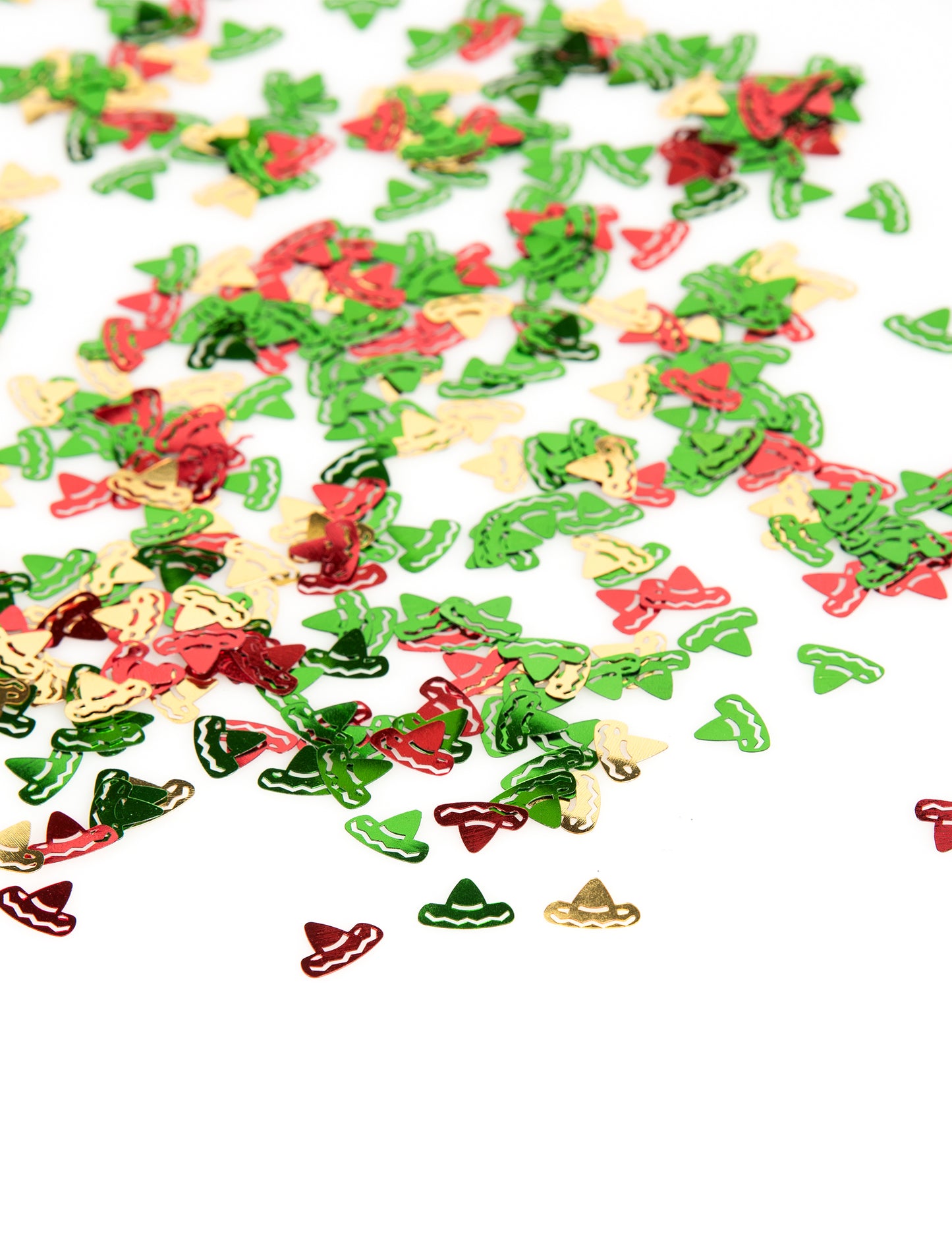 Stolové konfety Sombrero, 34 gramov, metalické, Mexiko