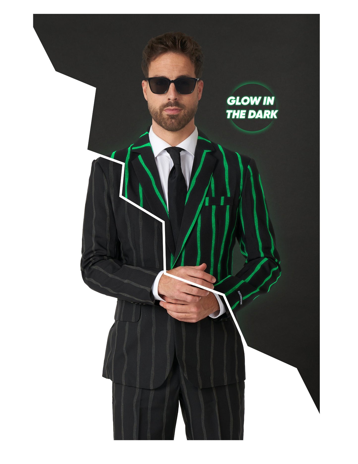 Kostým s fosforescenčnými pruhmi