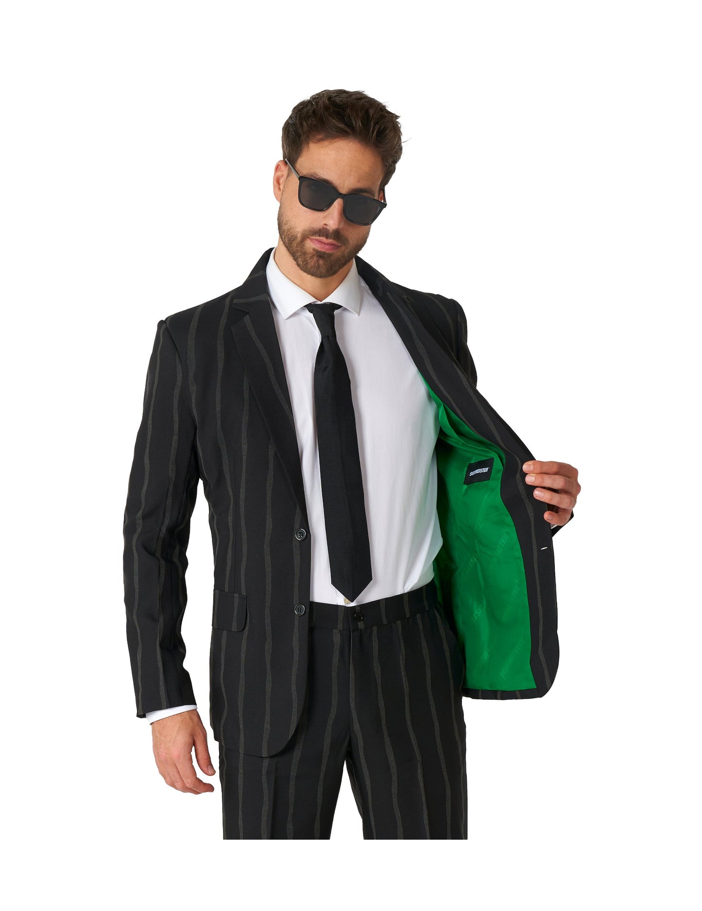 Kostým s fosforescenčnými pruhmi