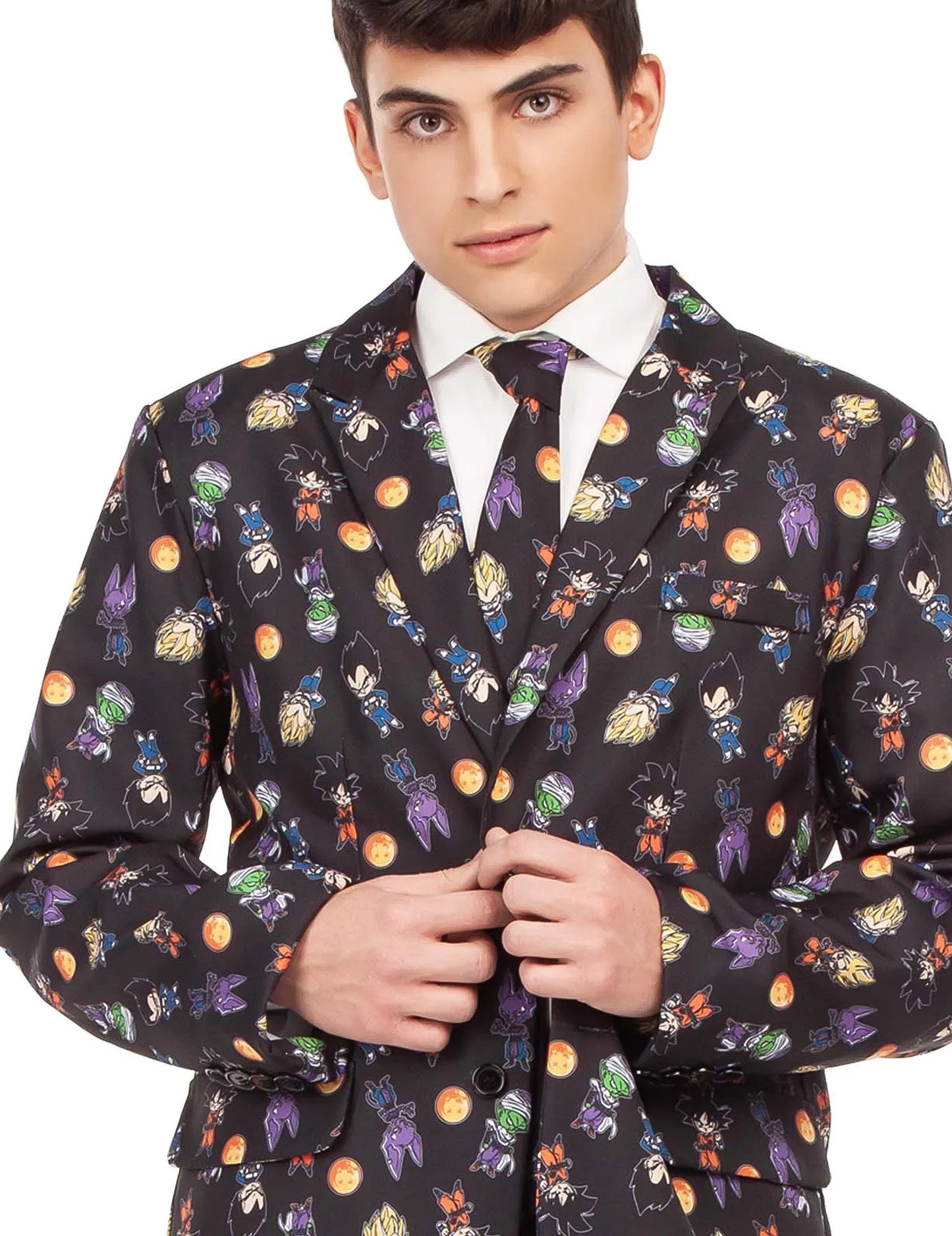 Dragon Ball Z Print Costume dospelých
