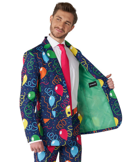 Pánsky oblek Mr. Balloons Navy Suitmeister™