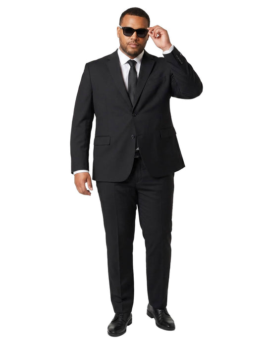 Pánsky čierny oblek Suitmeister™ Mr. Solid