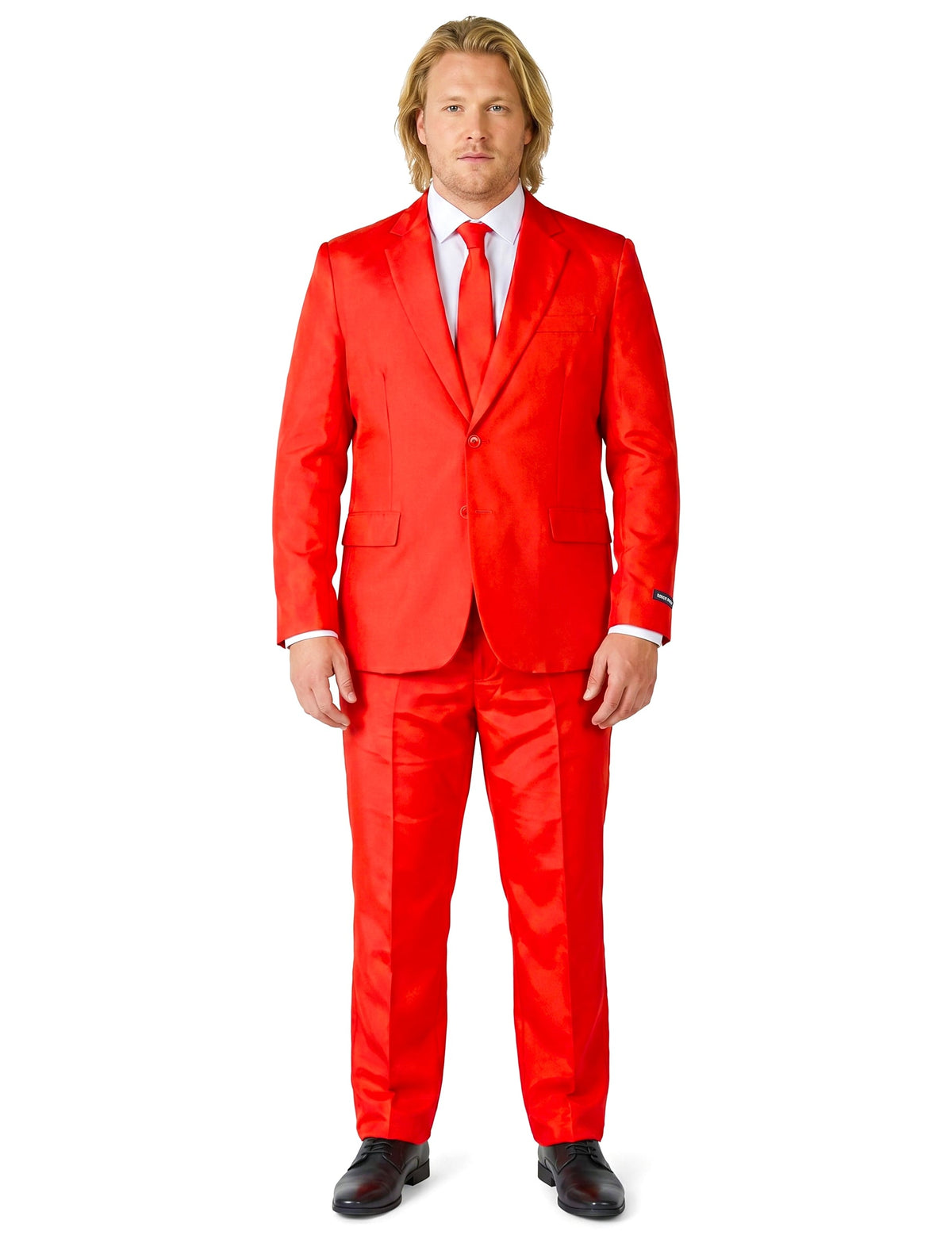 Pánsky červený oblek Mr. Solid Suitmeister™