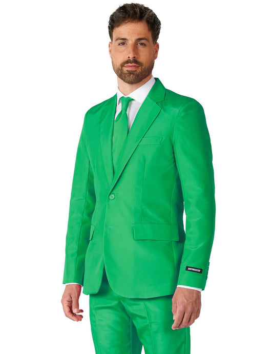 Pánsky zelený oblek Mr. Solid Suitmeister™