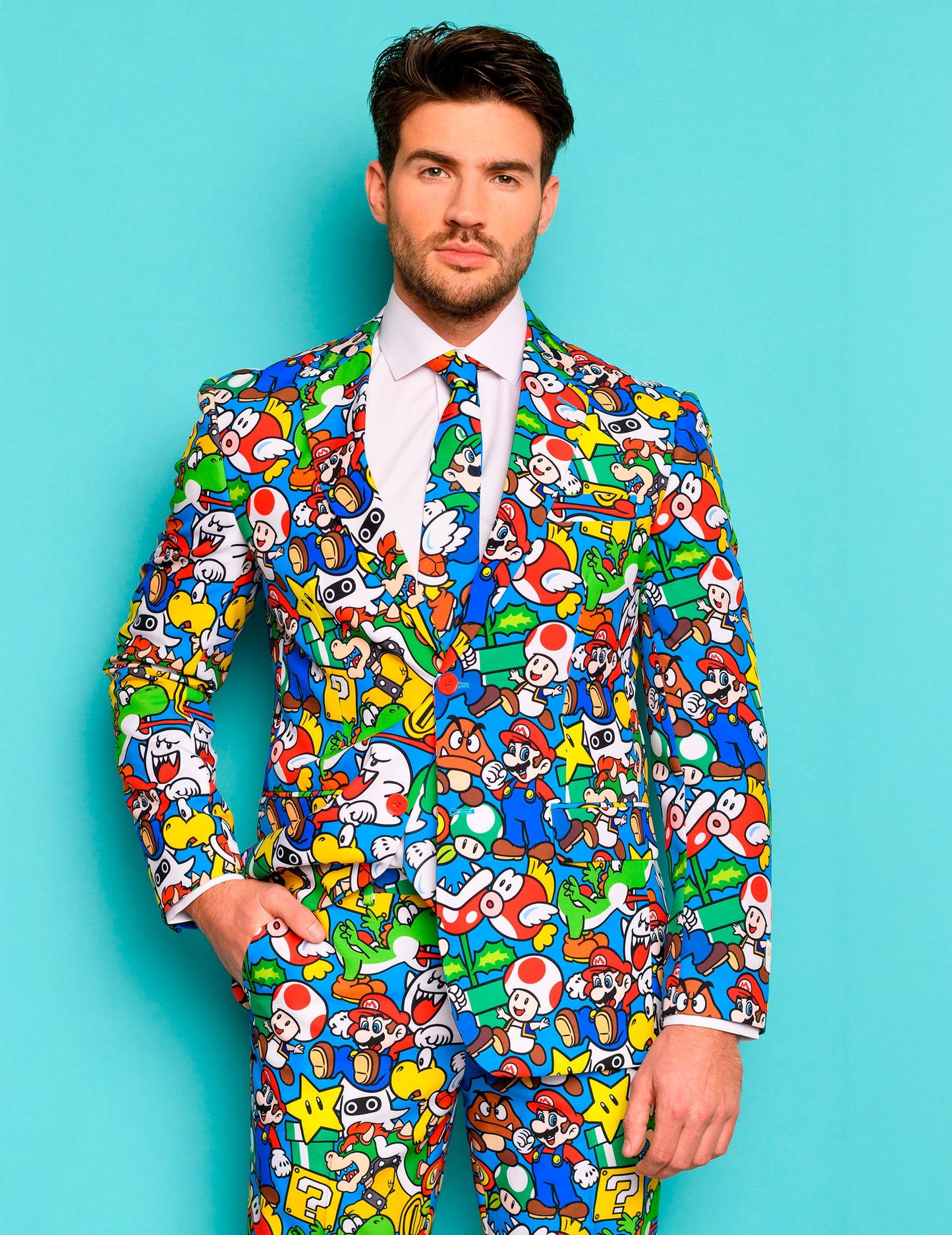 Kostým pre dospelých Mr. Super Mario™ Opposuits™