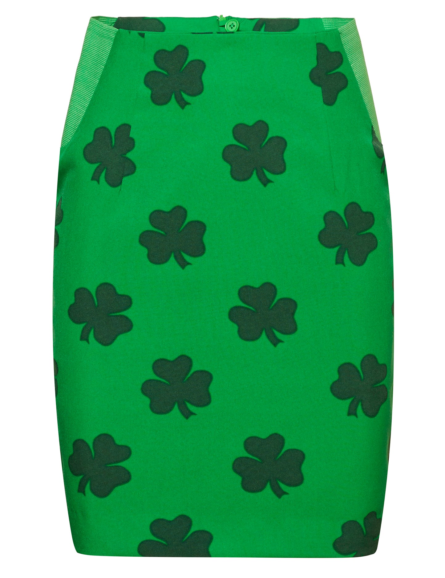 Pani Costume. Šťastná žena protiklady sv. Patricka
