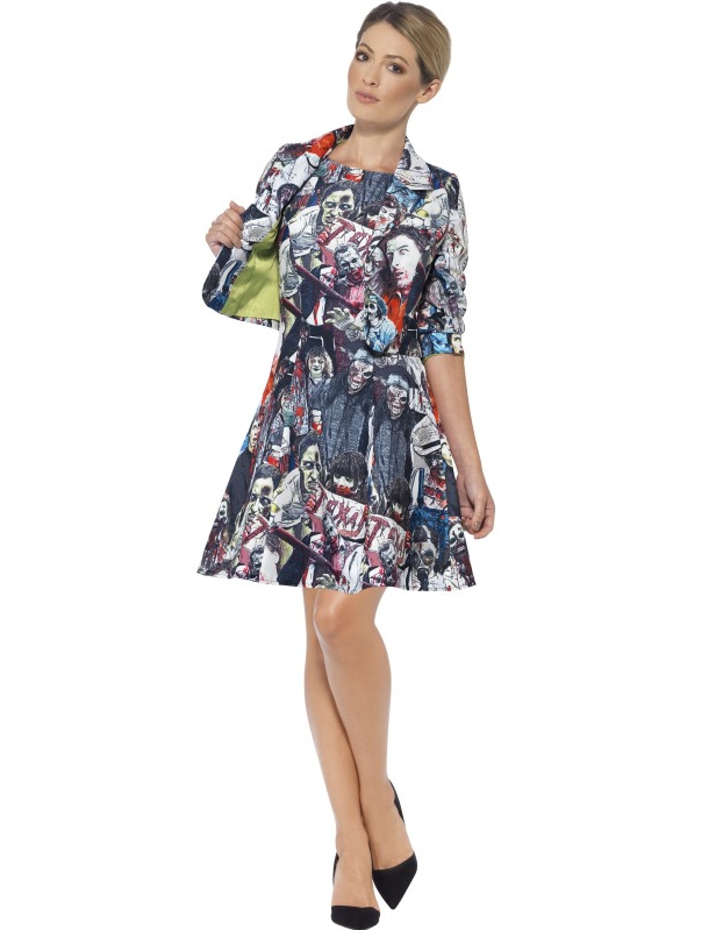 Pani Costume. Halloween žena zombie