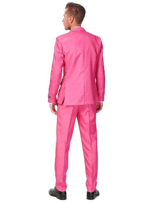 Pánsky oblek Mr. Solid v ružovej farbe Suitmeister™