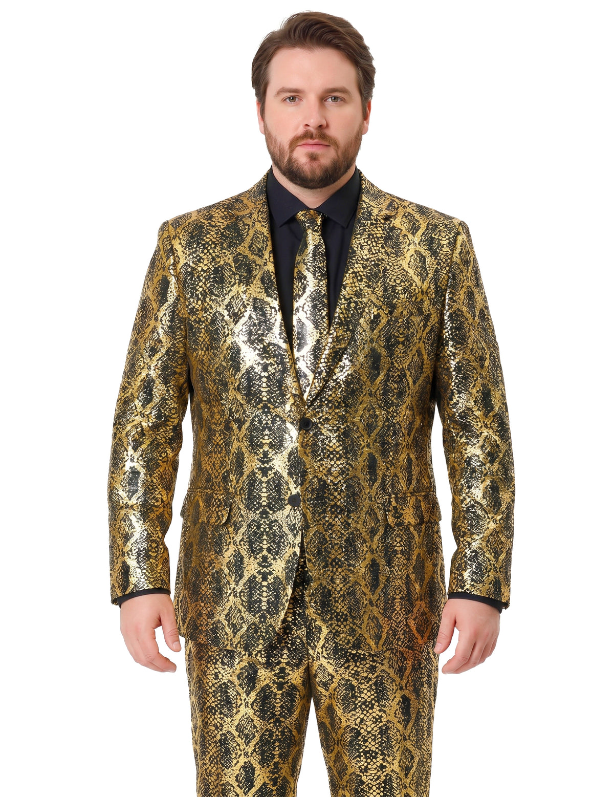 Kostým pre dospelých s lesklým hadom Opposuits™