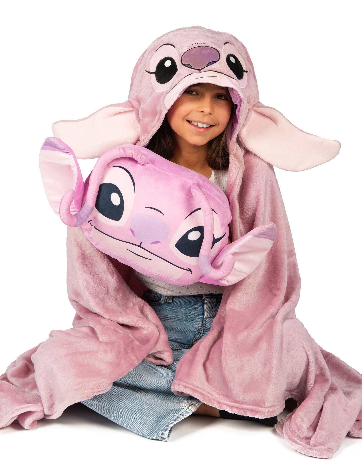 Vankúš na kokonovanie s anjelskou hlavou Lilo & Stitch™