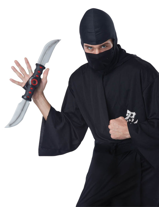Mise en situation du couteau double lame Ninja