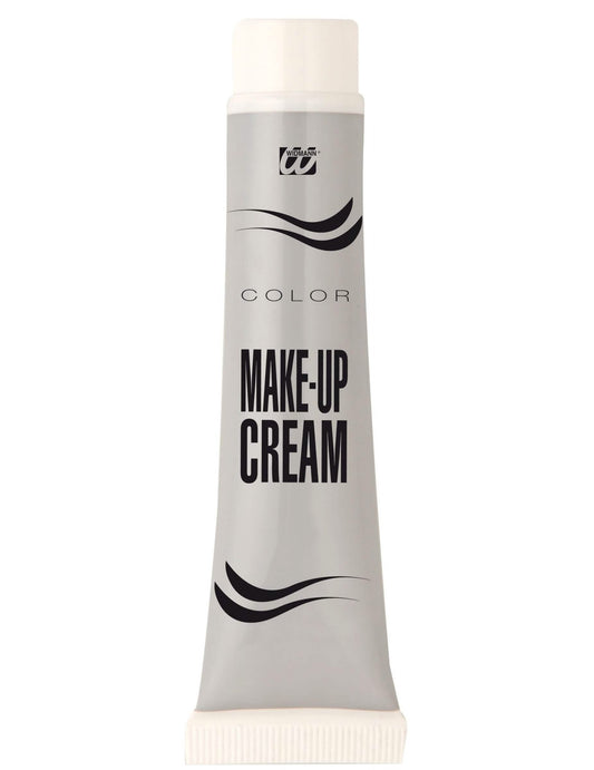 Tube de la crème de grimage argent