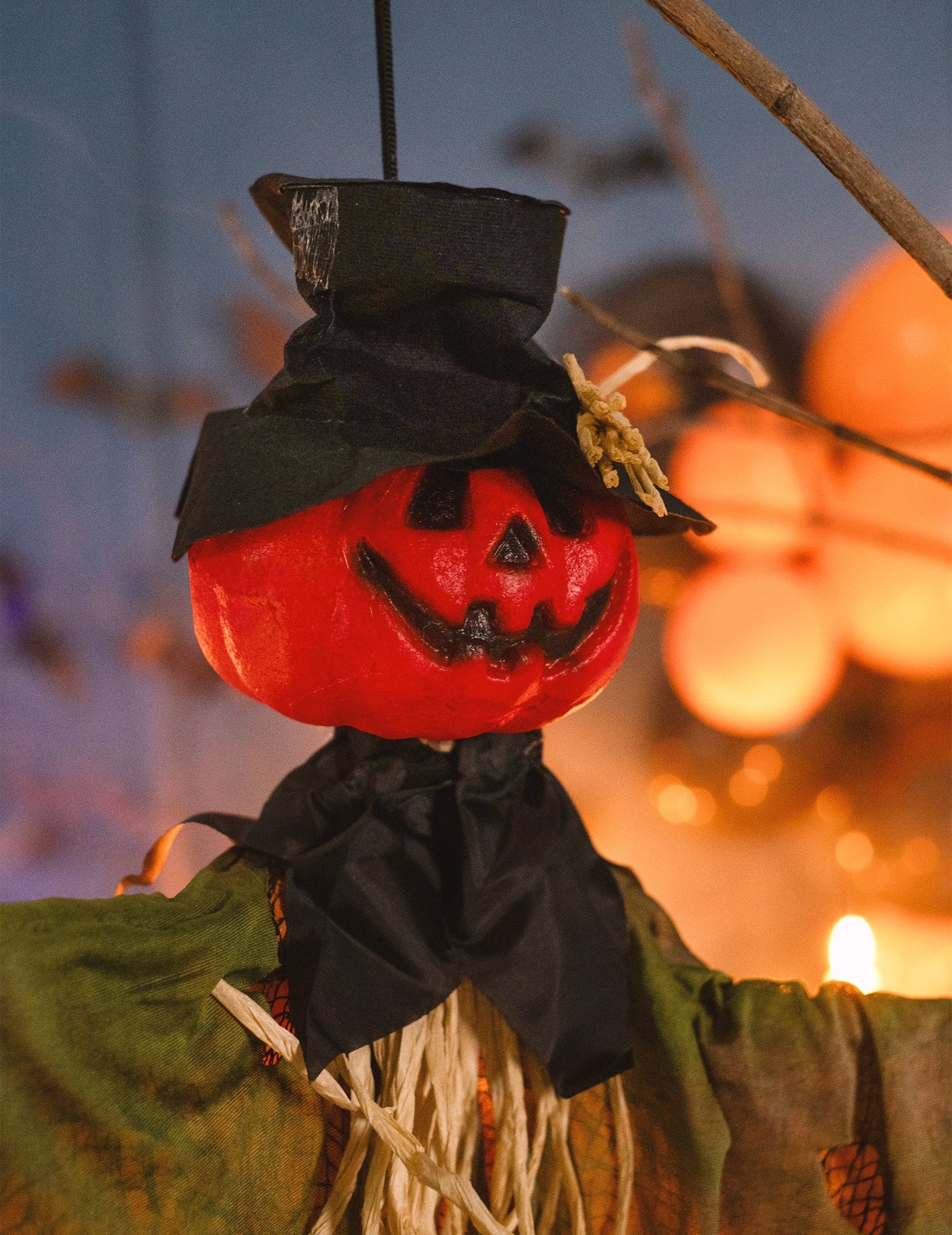 Dekorácia na zavesenie náhradného náhradného tekvicového halloweenu 1 m