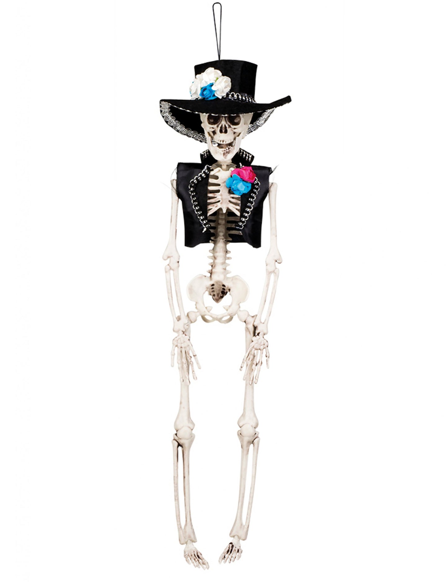 Mexický ženatý visiaci dekoráciu 40 cm dia de los Muertos