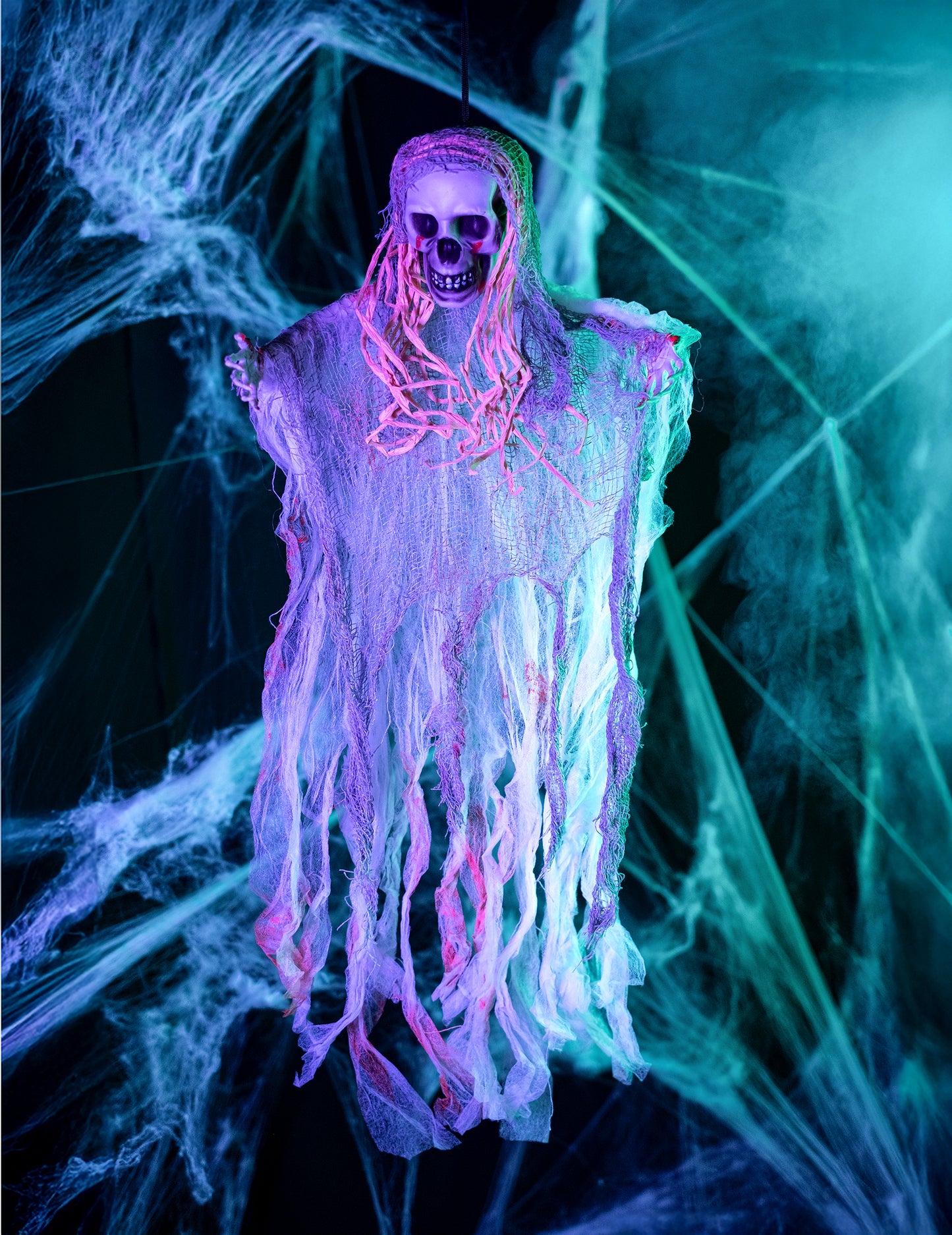 Krvavá dekorácia duchov Halloween