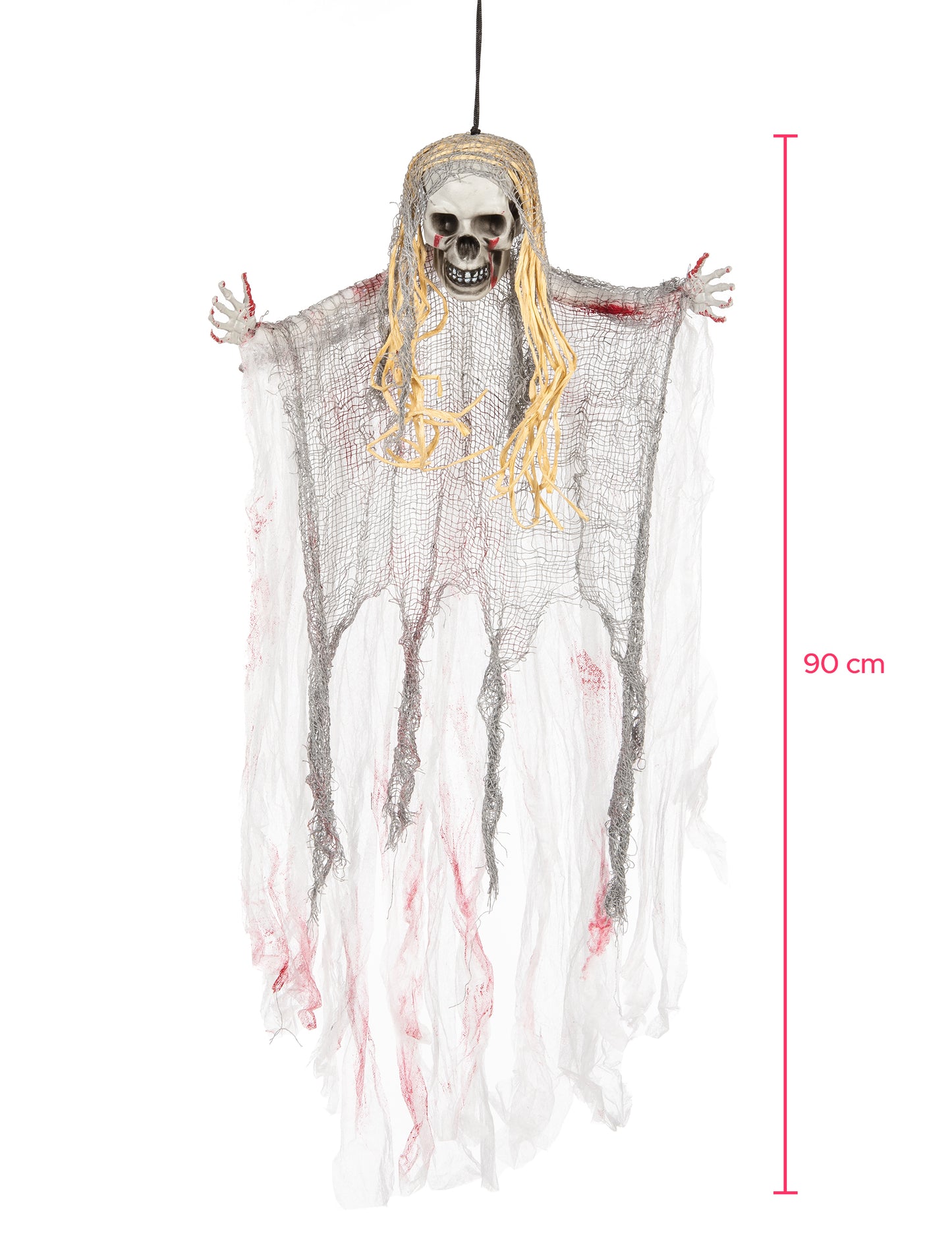 Krvavá dekorácia duchov Halloween