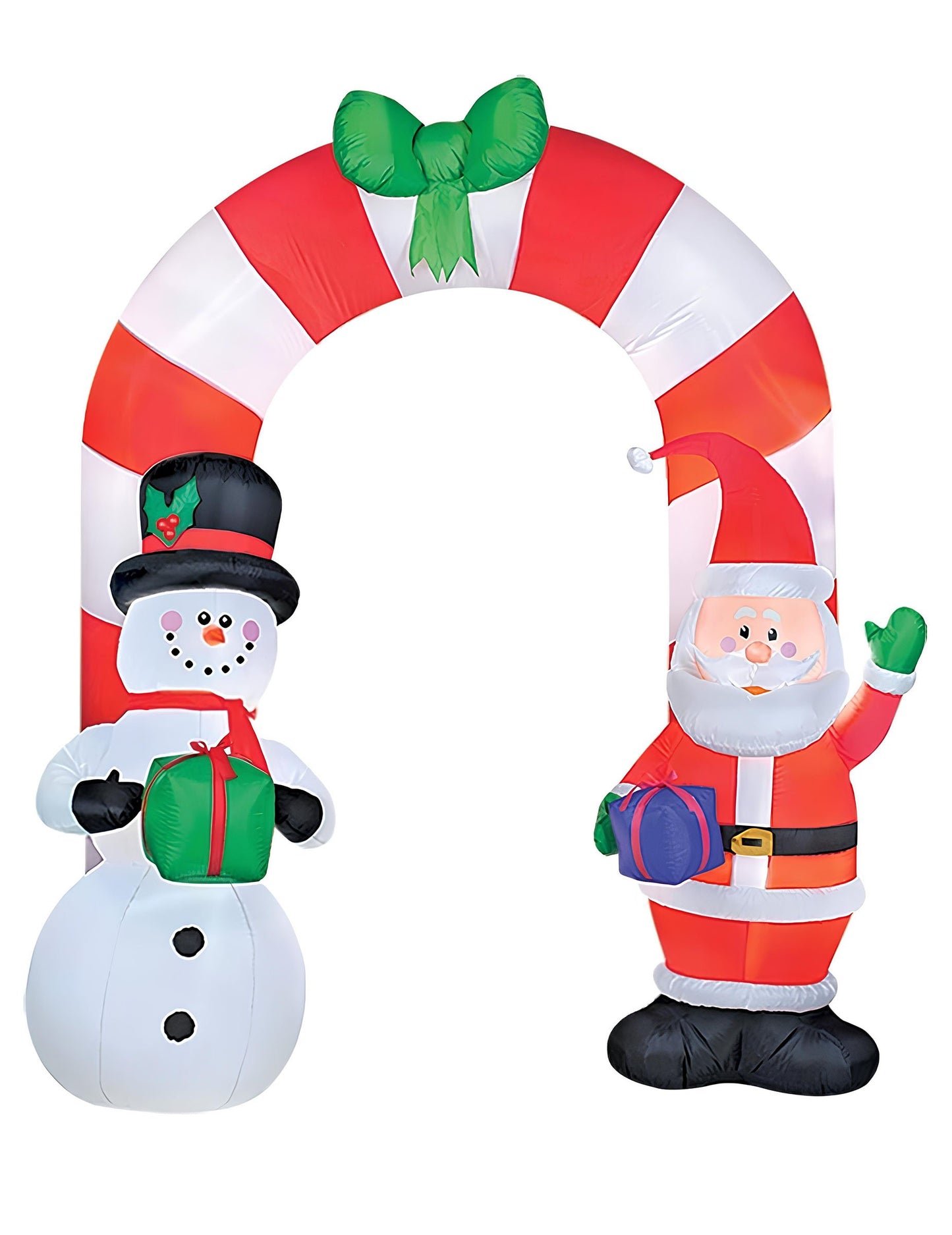 Décoration gonflable lumineuse Arche de Noël 240cm