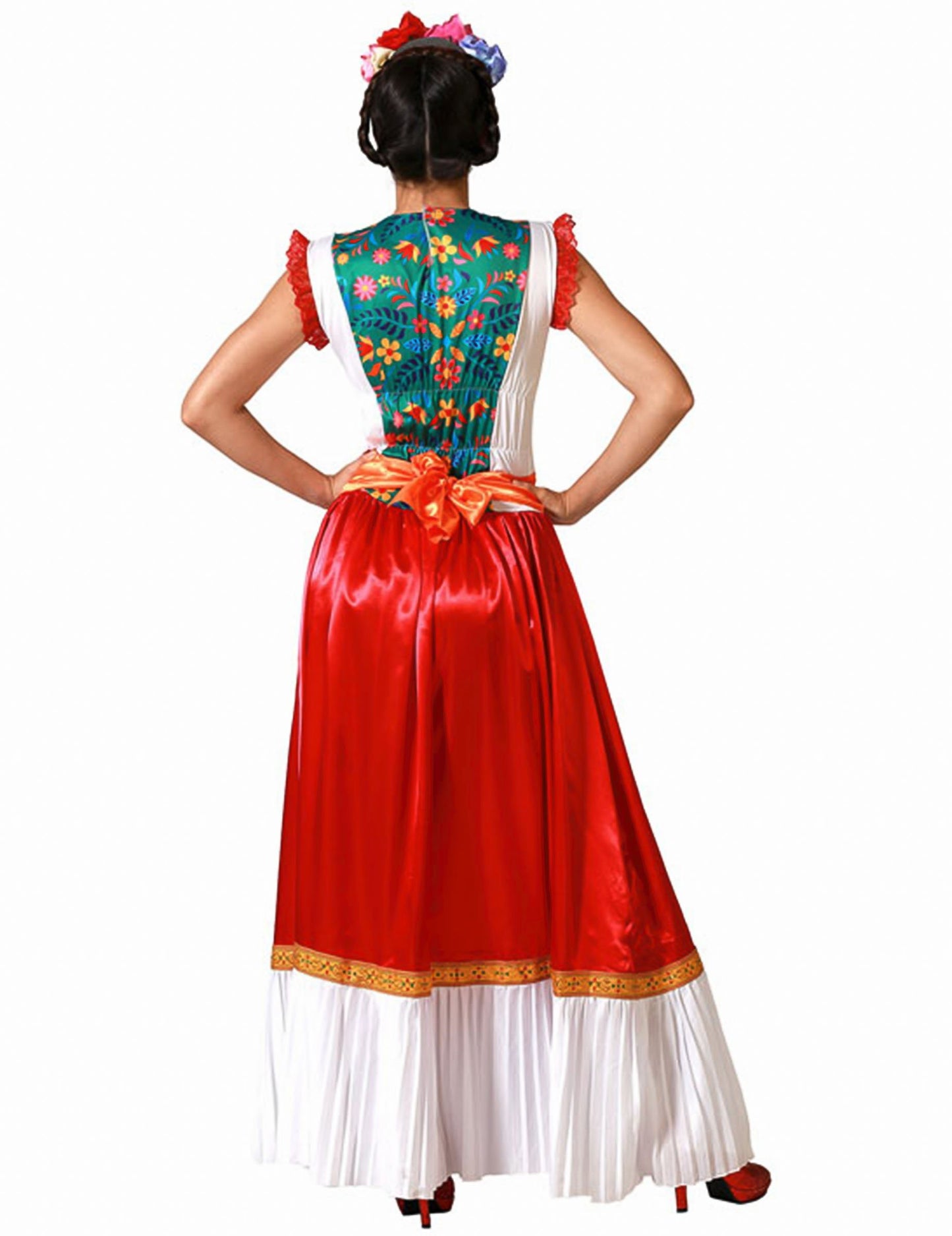 Ženský mexický umelec kostým