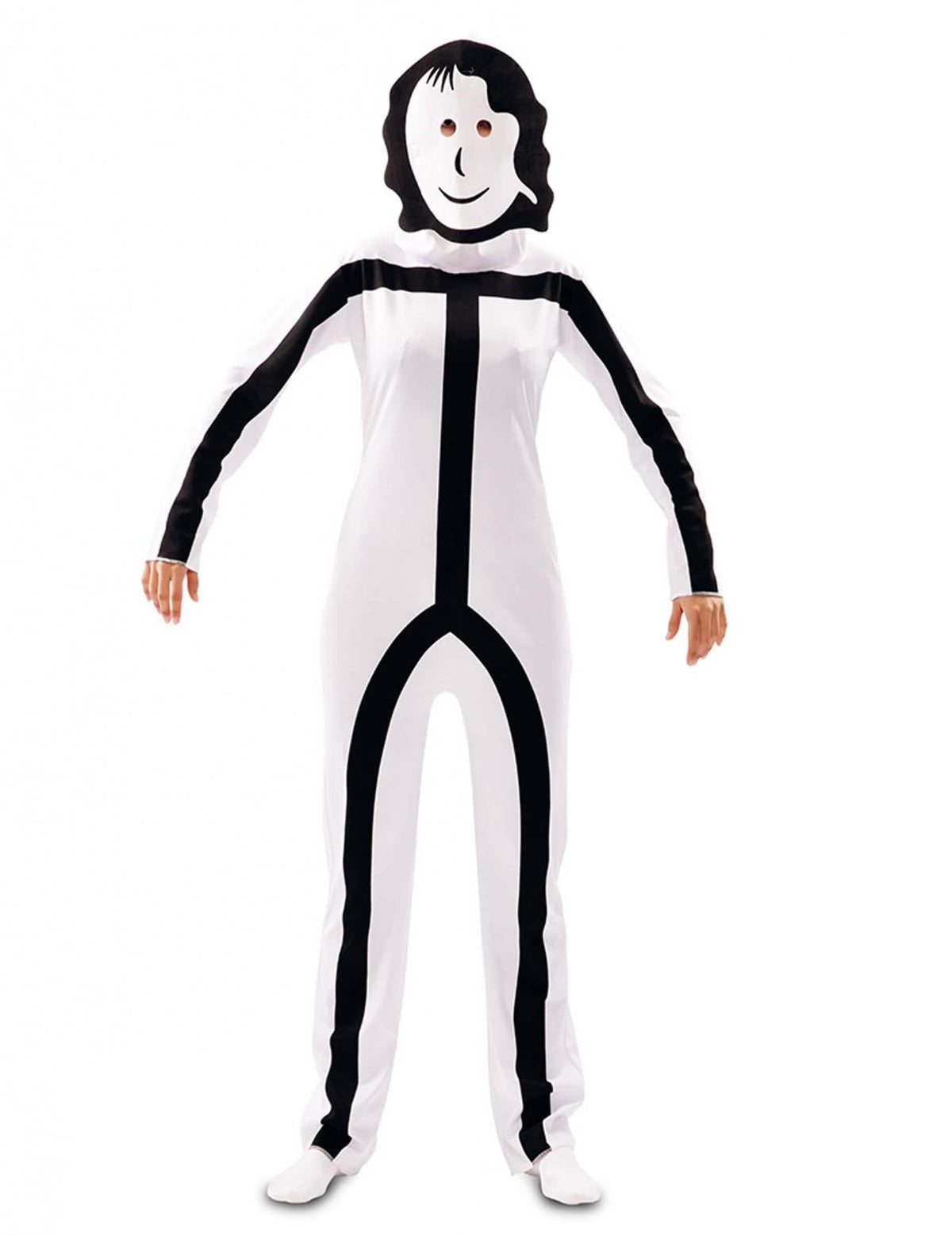 Maska ženy z kostýmu Stickman pre dospelého