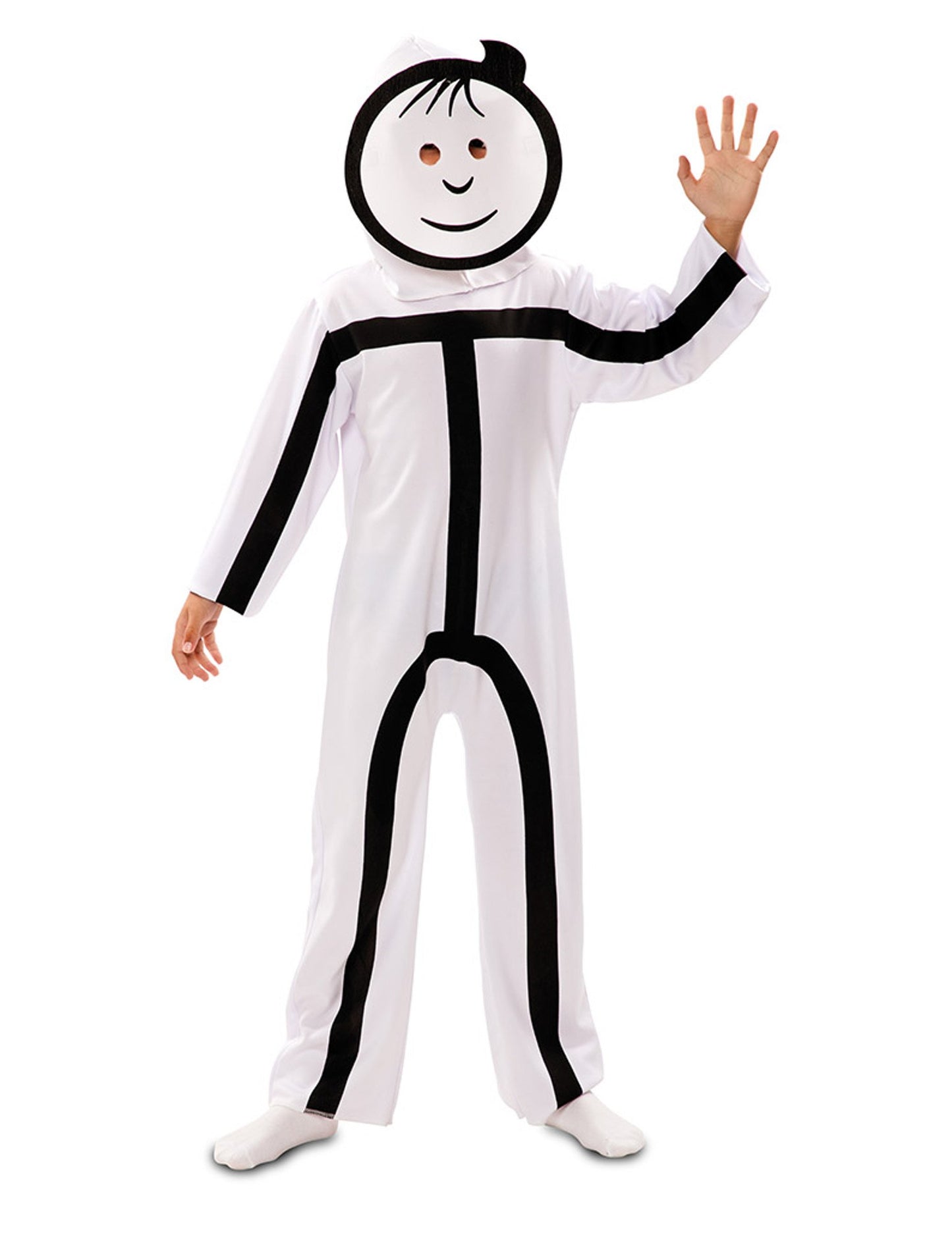 Zamaskujte sa s detskými maskami Stickman