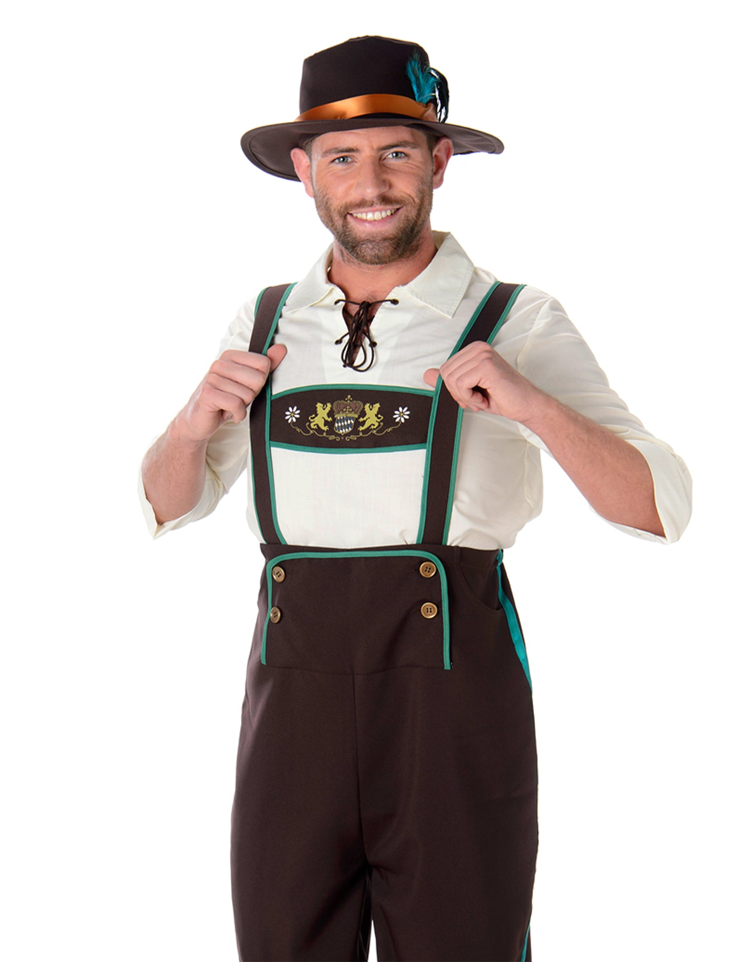 Bavorský maskovaný hnedým mužom Bie