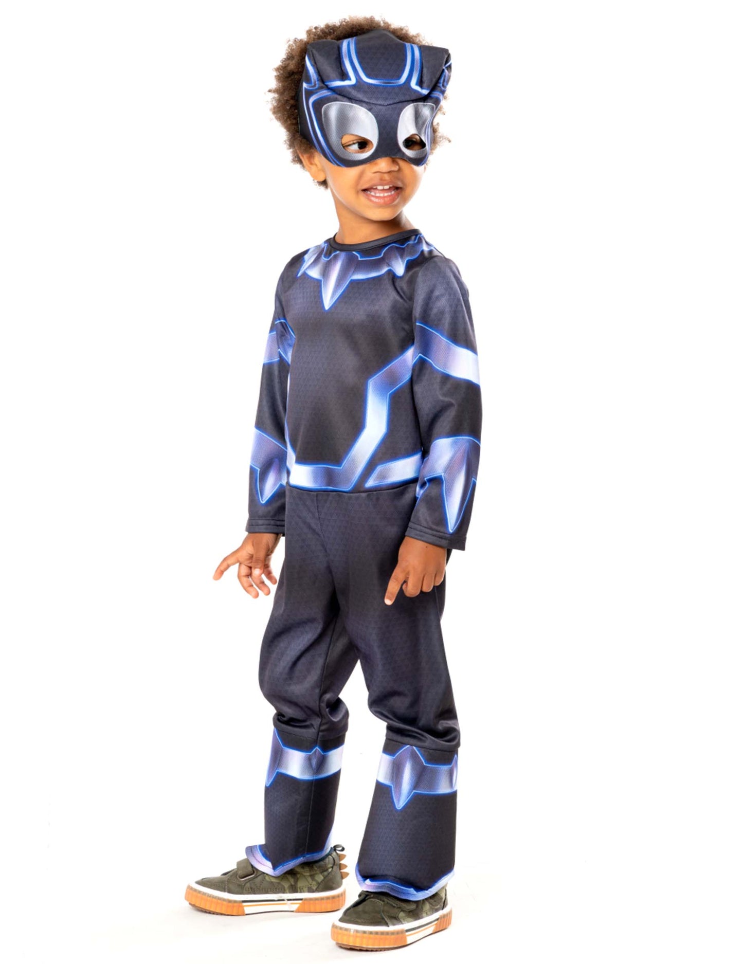 Black Panther Spidey kostým a jej mimoriadni priatelia