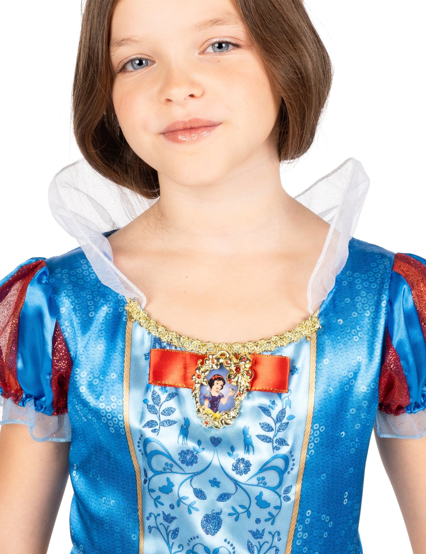 Klasický kostým pre detskú snehobiele