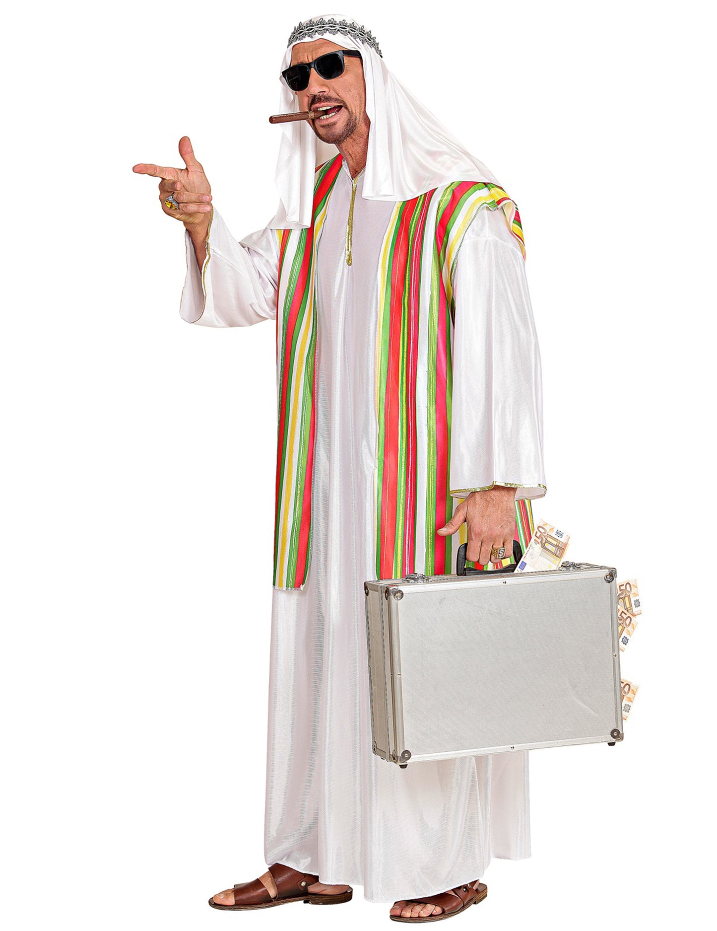 Farebné arabské arabské maskovanie