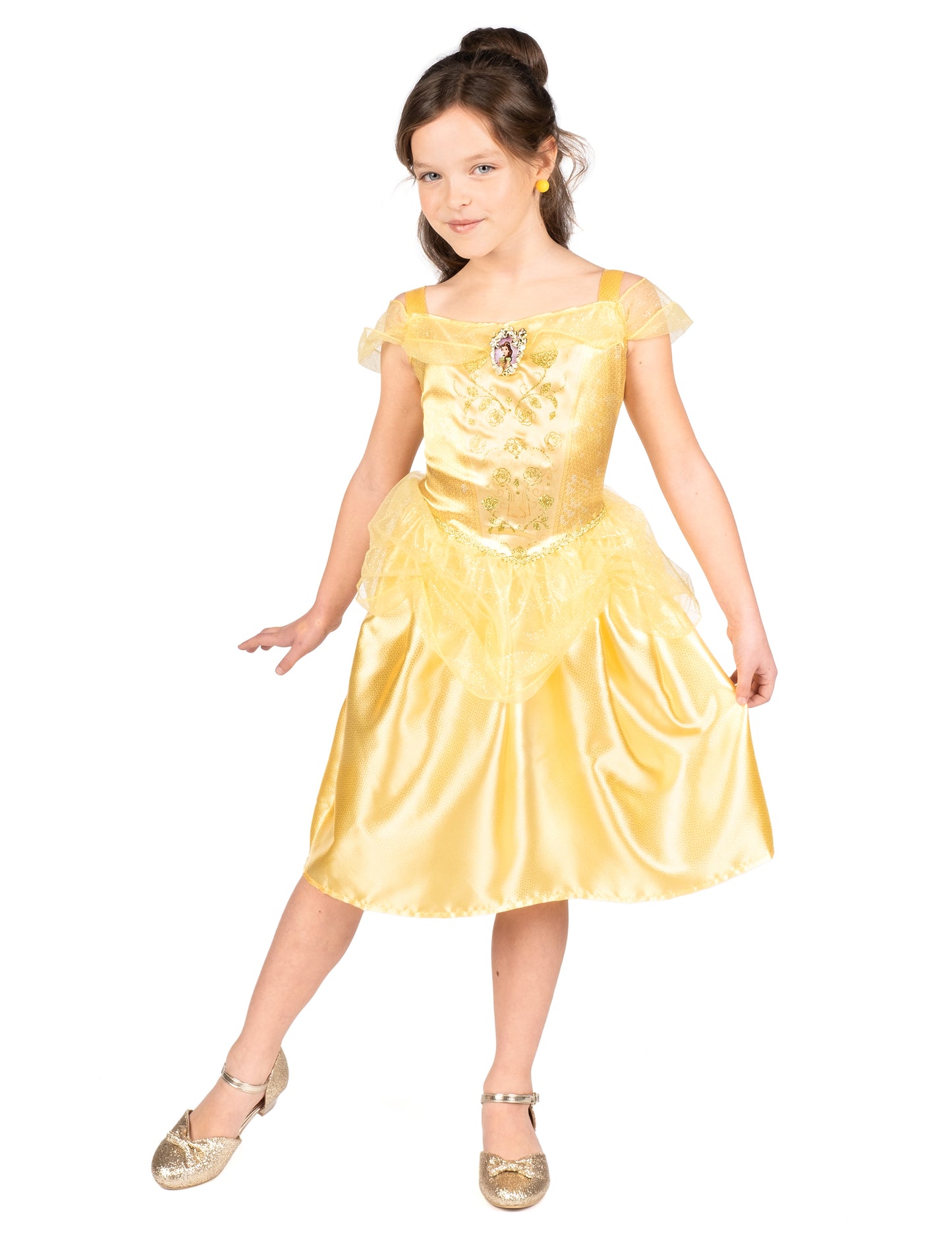 Klasické maskovanie krásne dievča